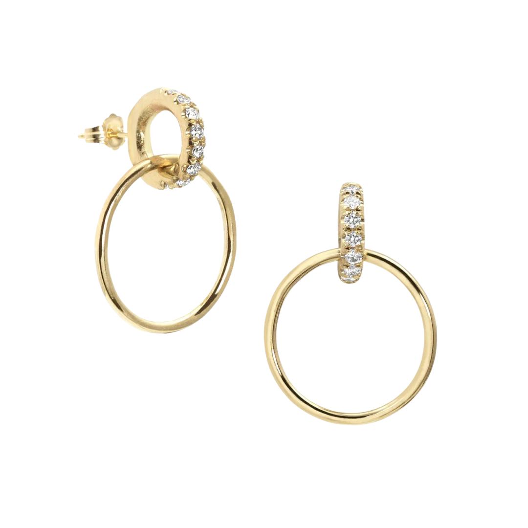 Petite Vita Pave Hoops