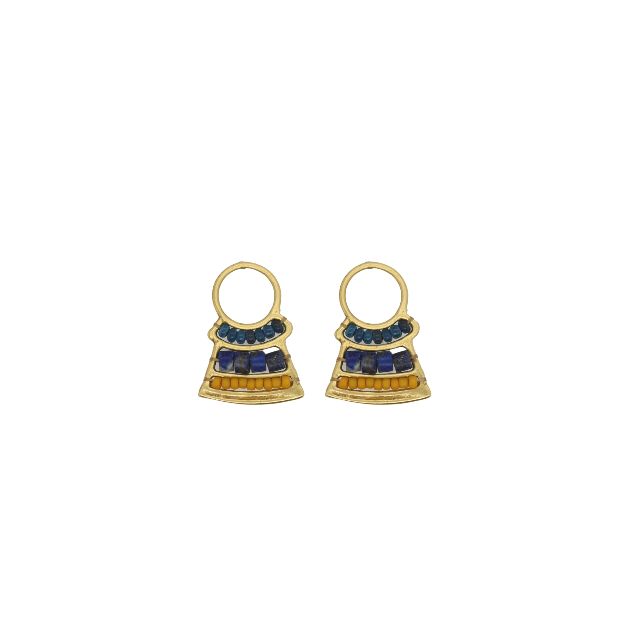Spaceship Studs - Lapis