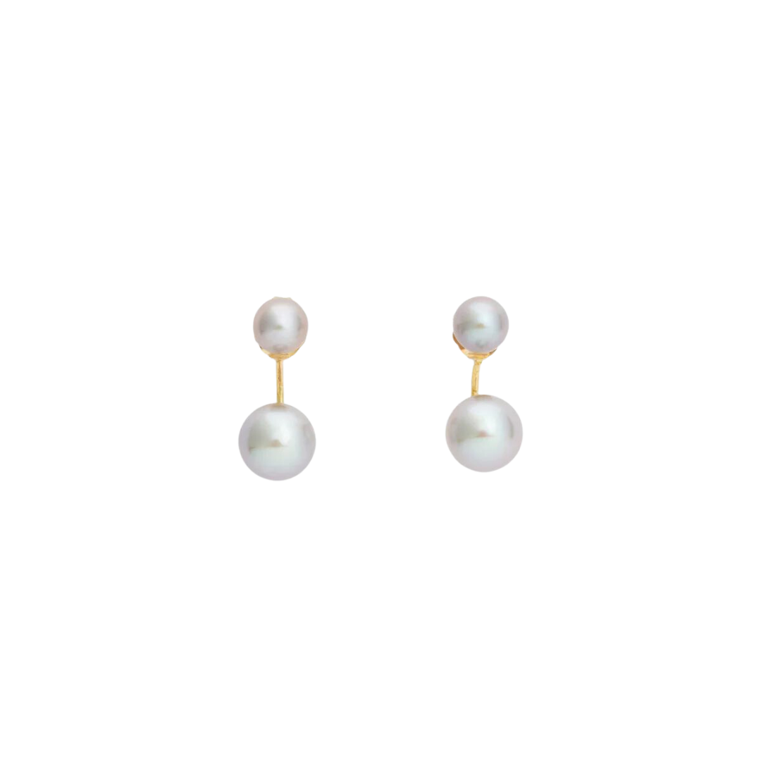 Grey Pearl Sister Studs