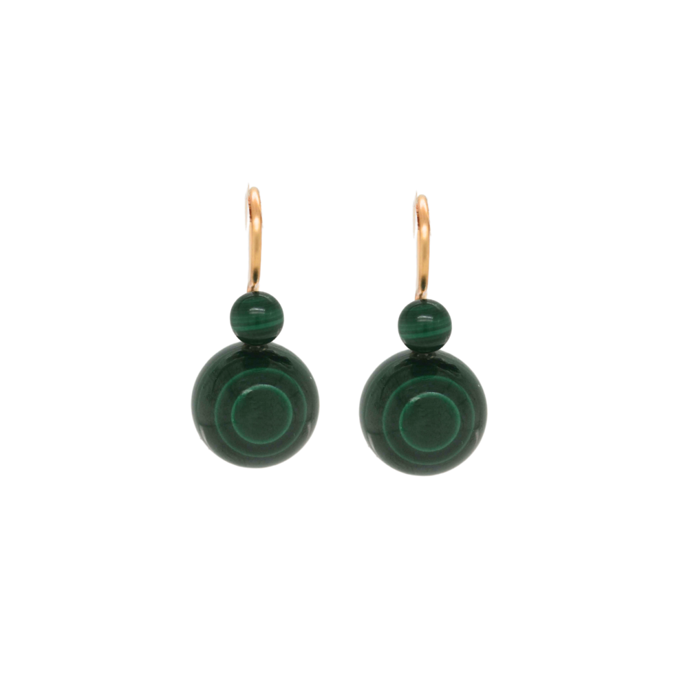 Chan Malachite Earrings
