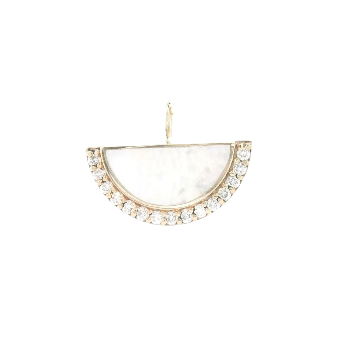 Mother of Pearl Alba Pendant — Young in the Mountains Residency