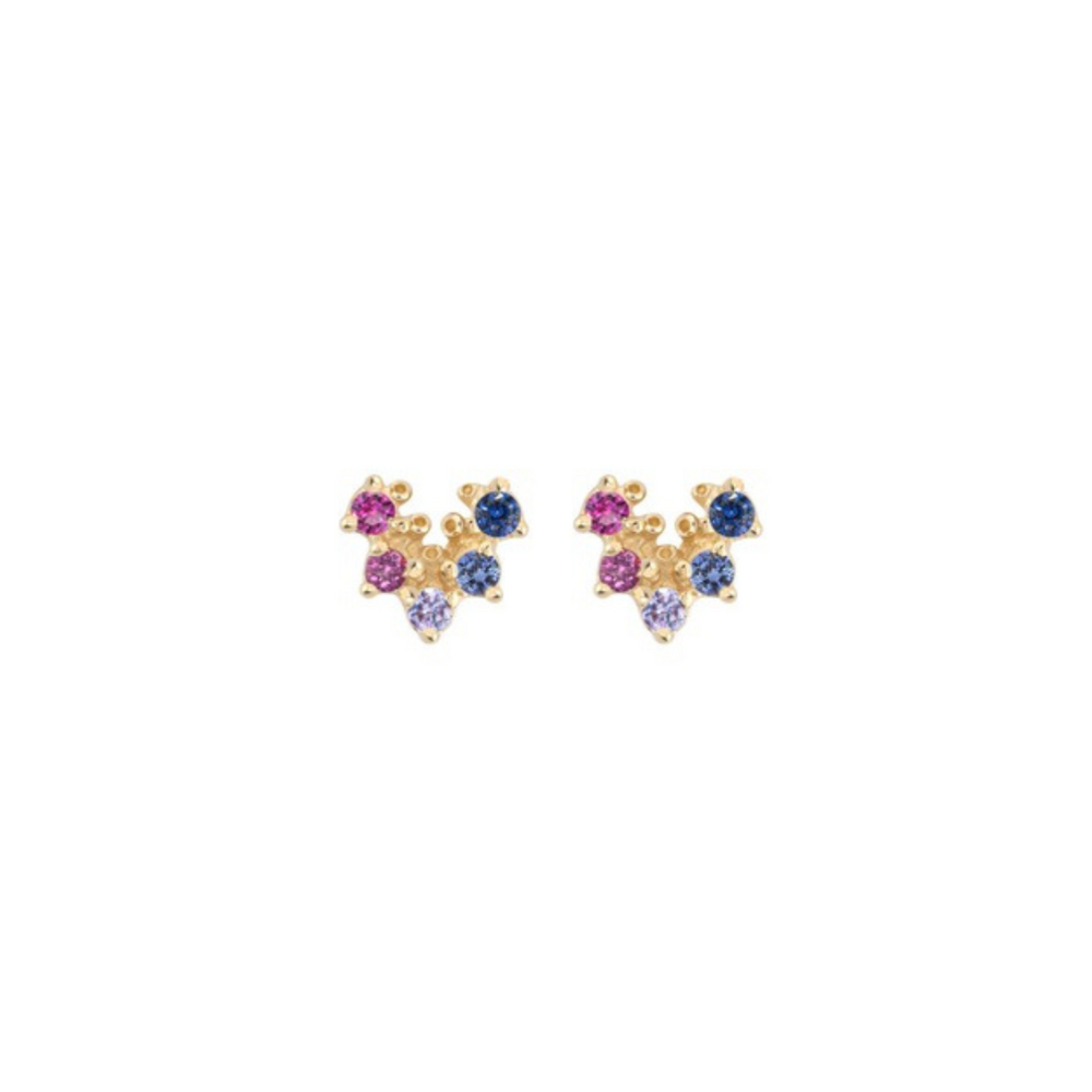 Suice Studs - Berry