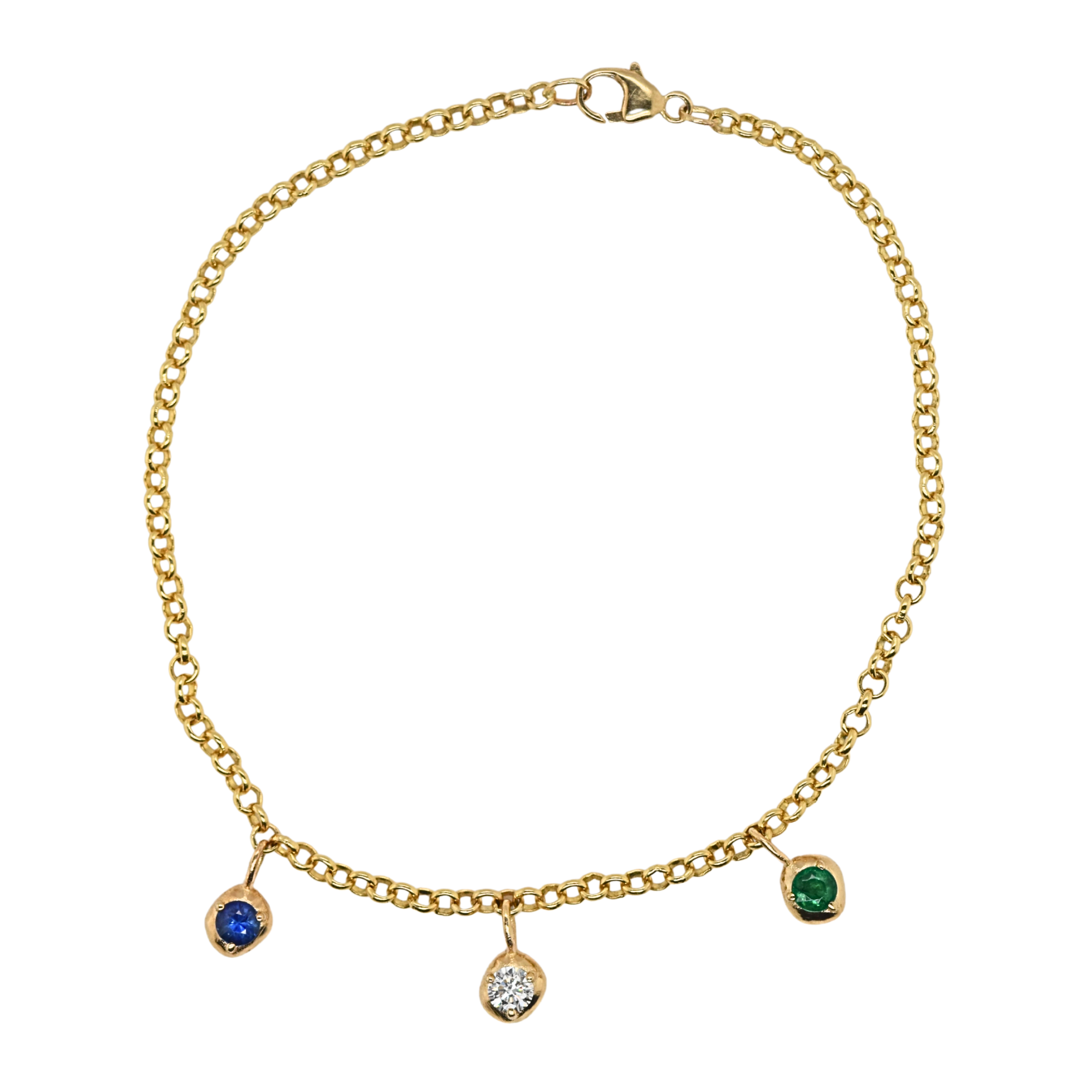 Birthstone Charm Bracelet