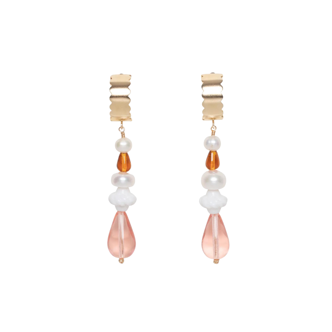 Darling Mixed Bead Earrings