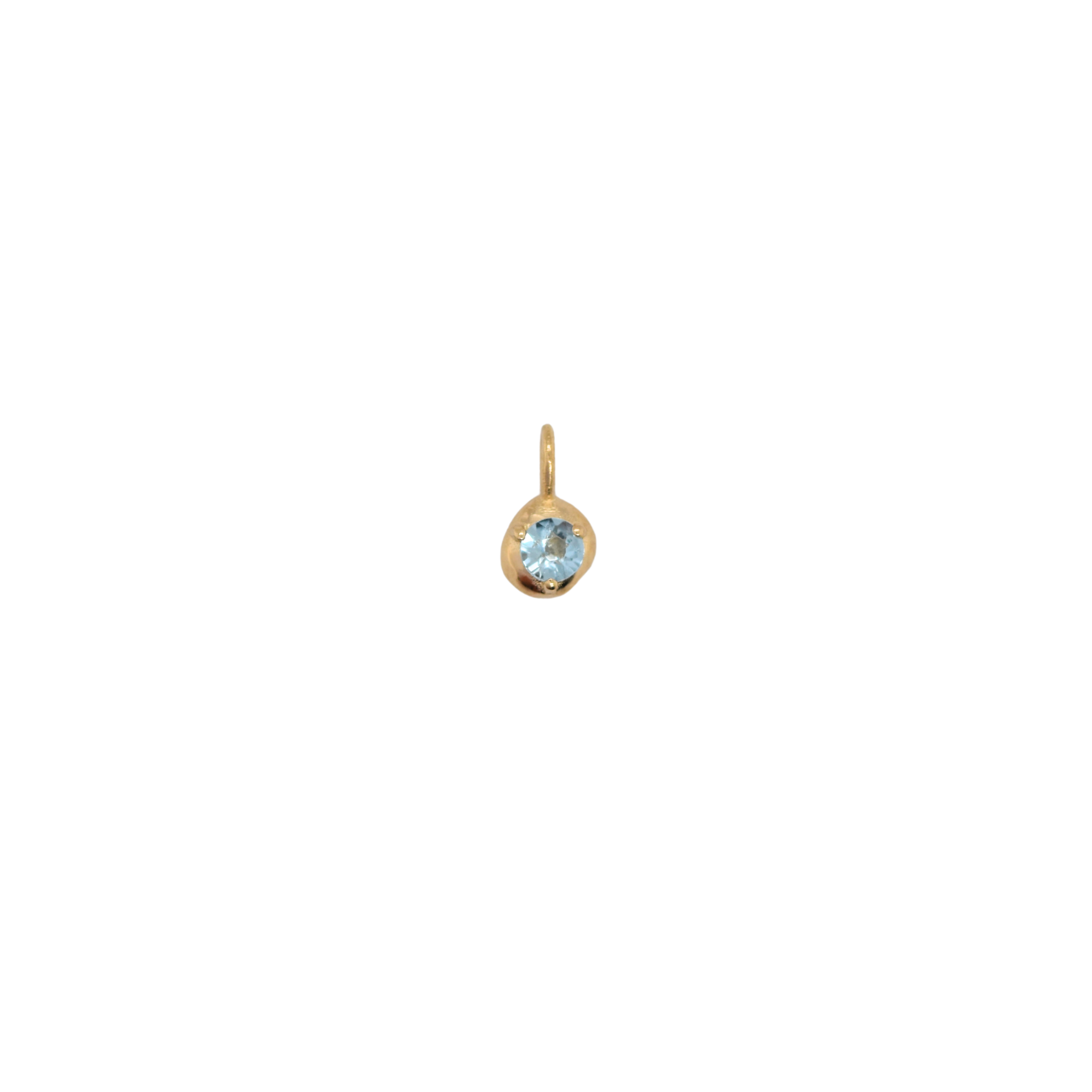 Birthstone Pendant - Aquamarine