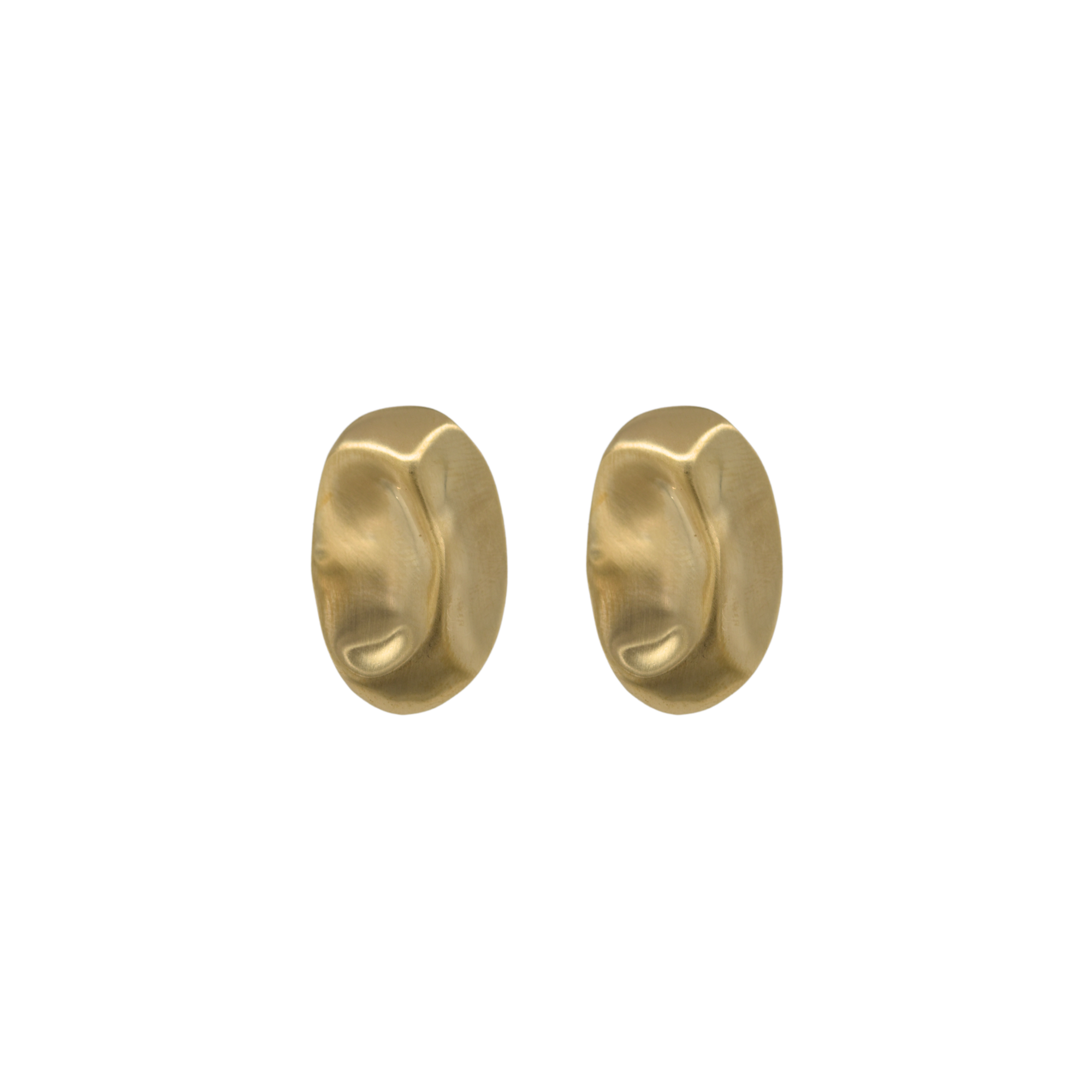 Organic Oval Studs