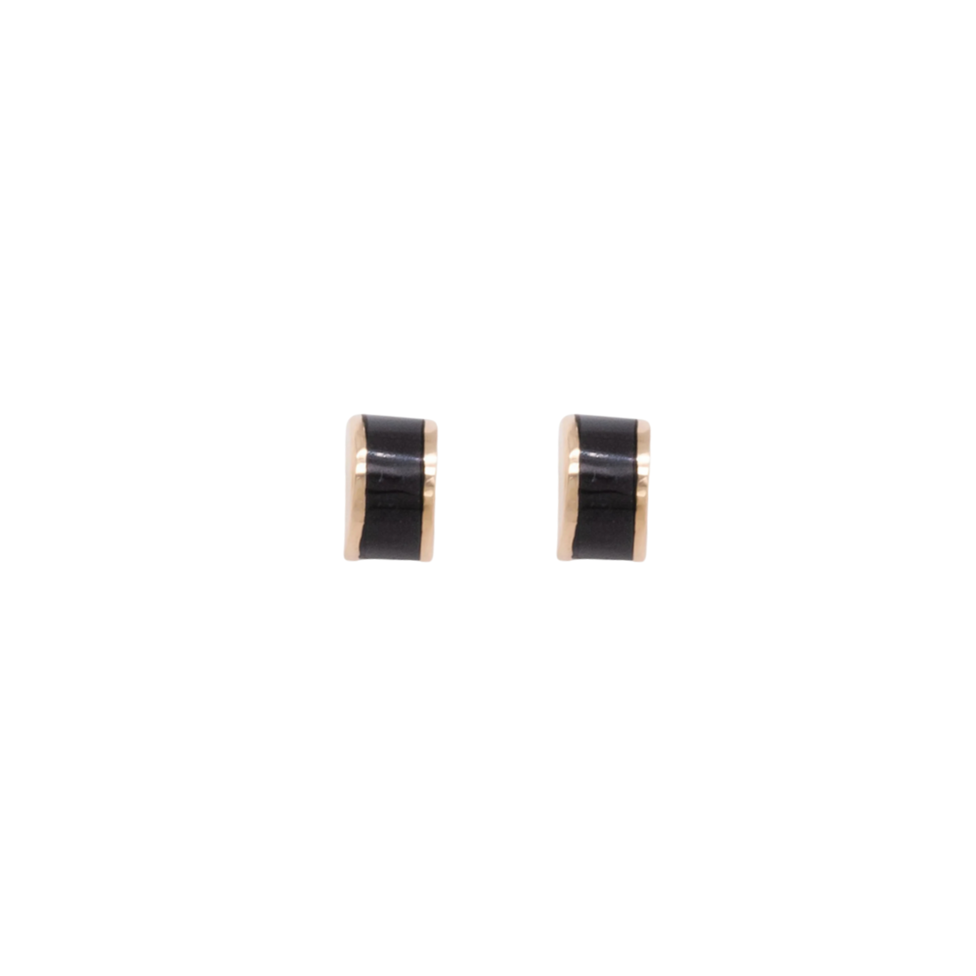 Luna Studs - Black Jade — Young in the Mountains Residency