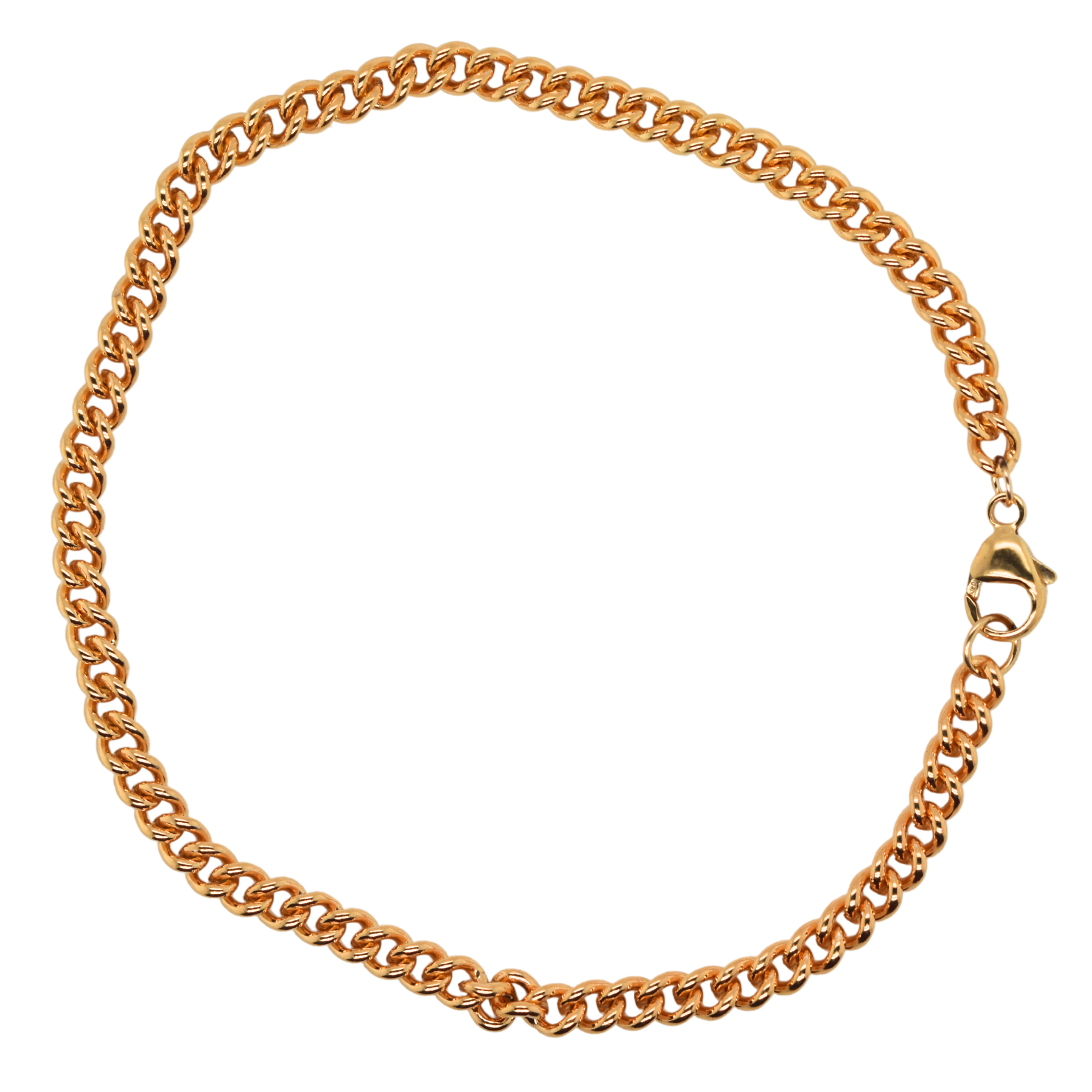 Goldfill Curb Chain Anklet