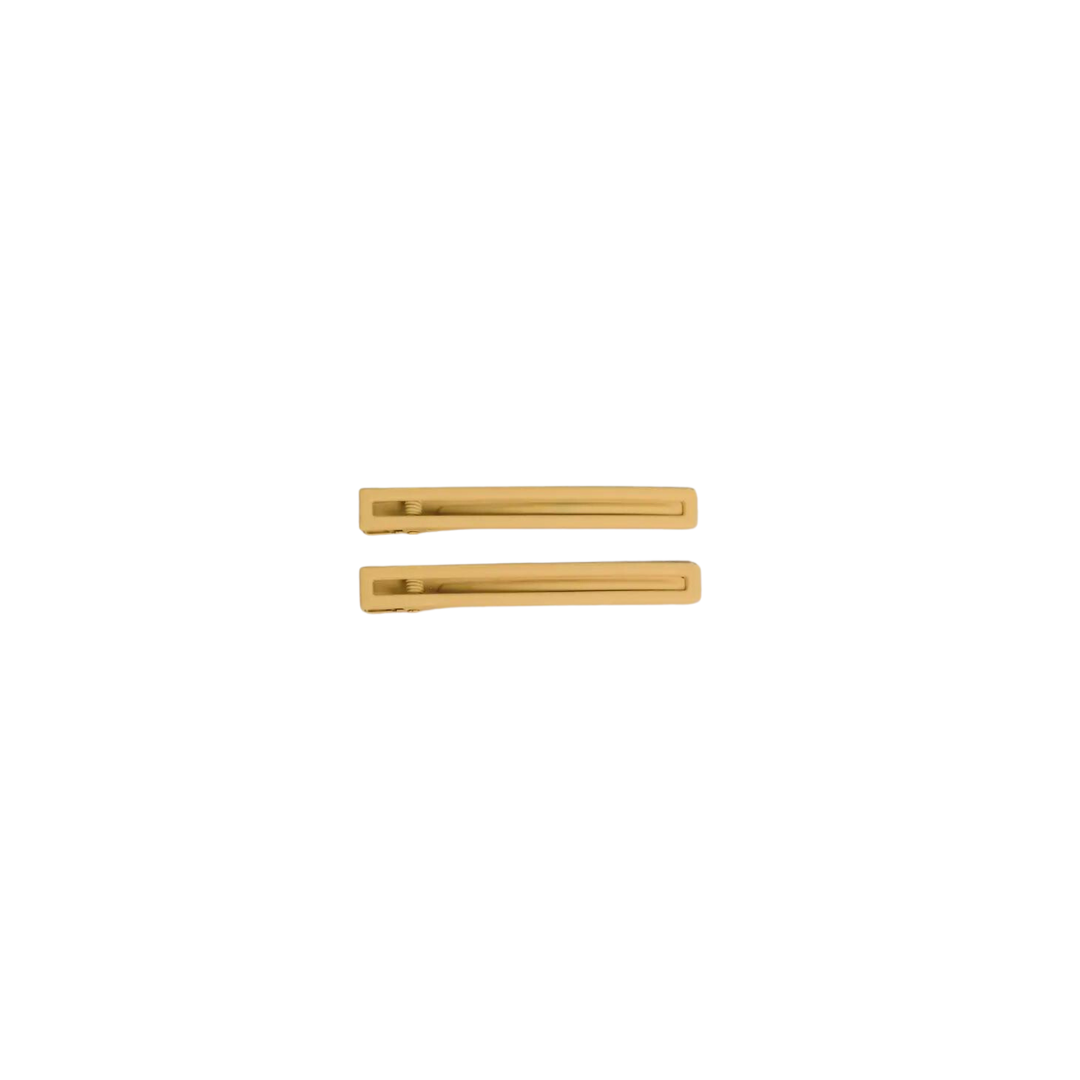 Hair Clips: Leia in Mustard