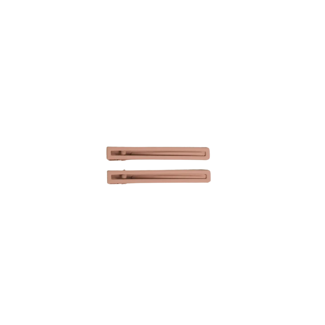 Hair Clips: Leia in Burnt Orange