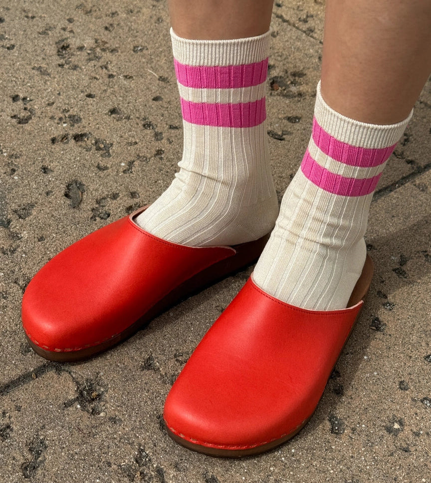 Le Bon Shoppe Her Varsity Socks - Taffy