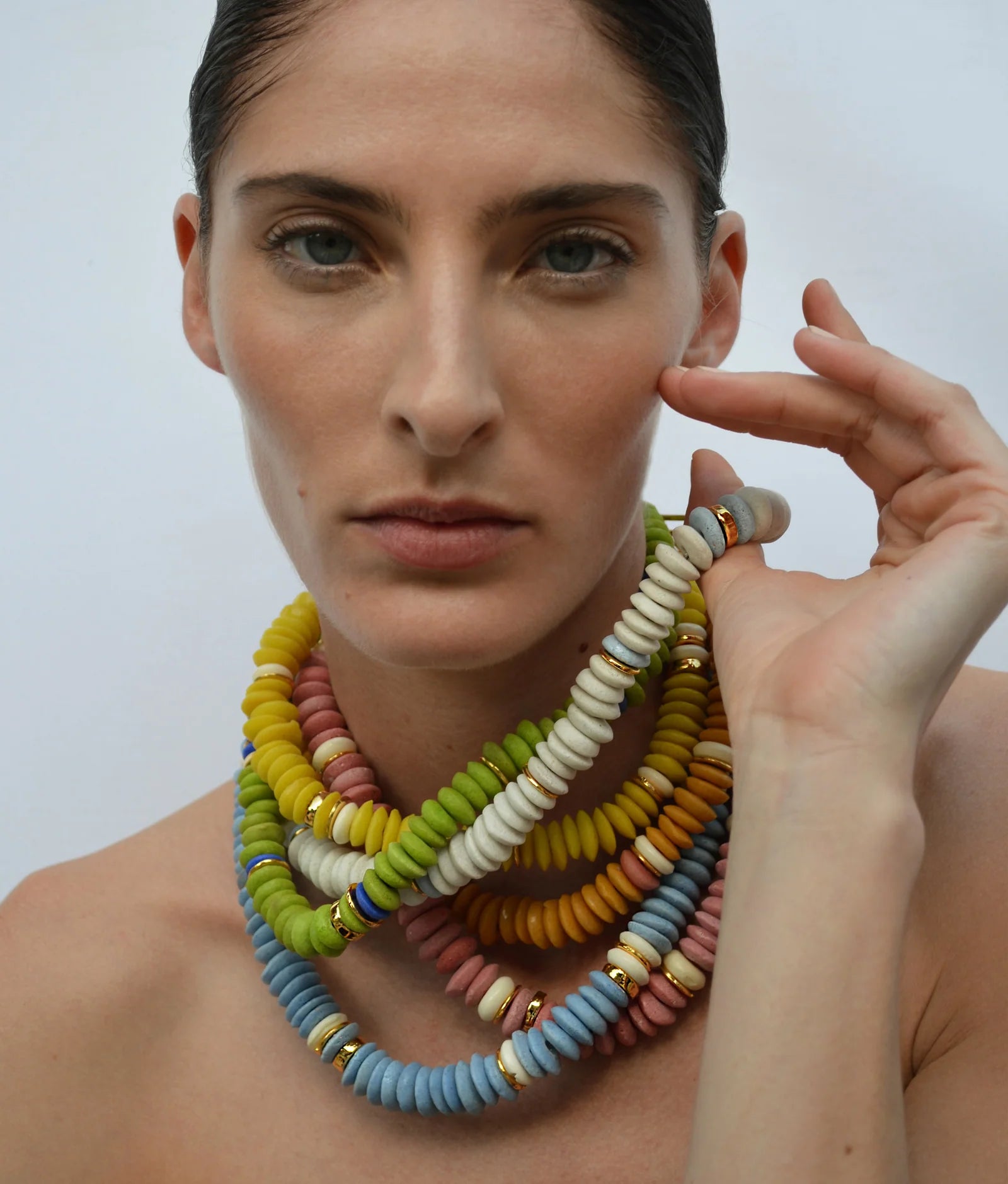 Laguna Necklace - Pistachio