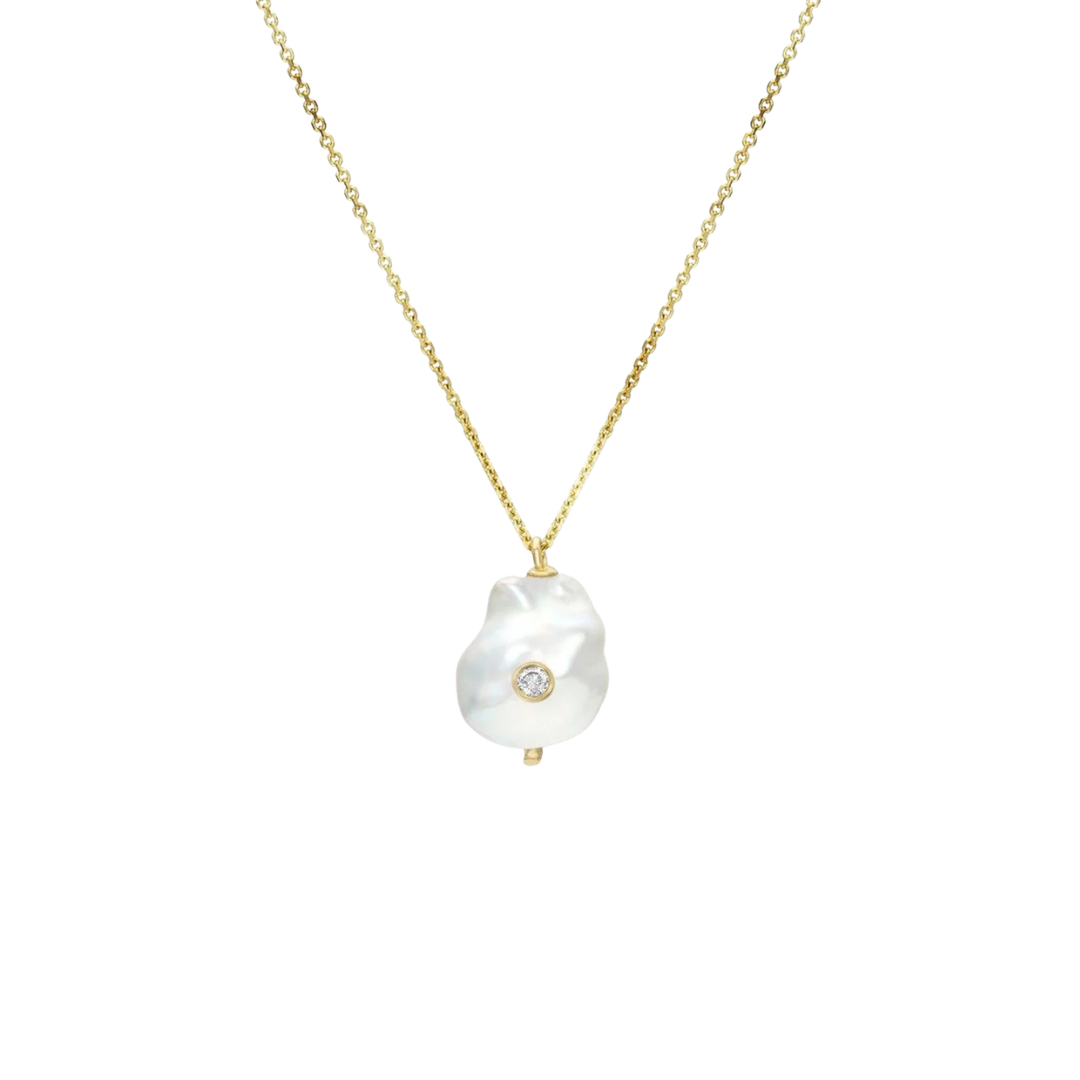 Baby Baroque Diamond Necklace — WHITE/SPACE Trunk Show