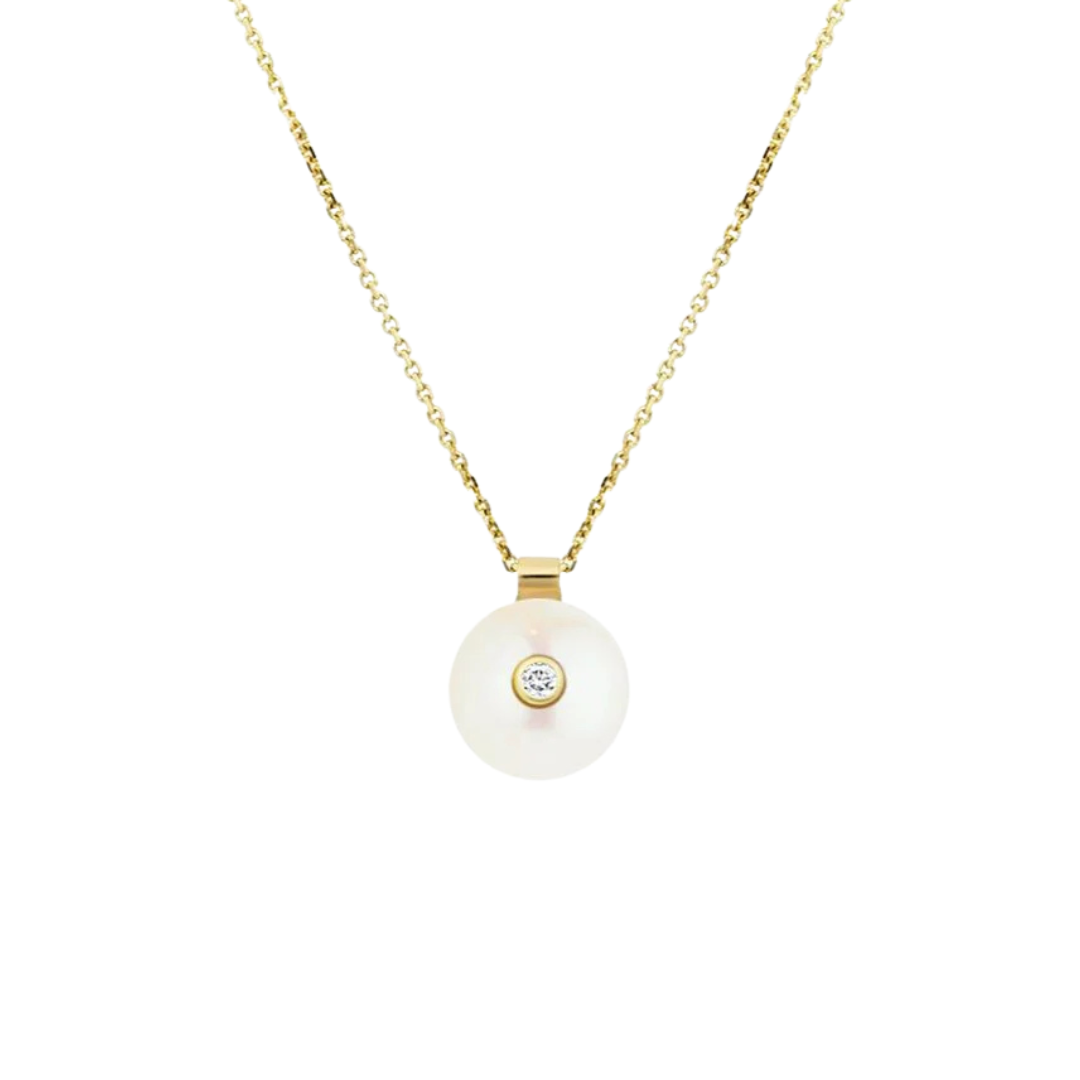 Everly Necklace - White — WHITE/SPACE Trunk Show