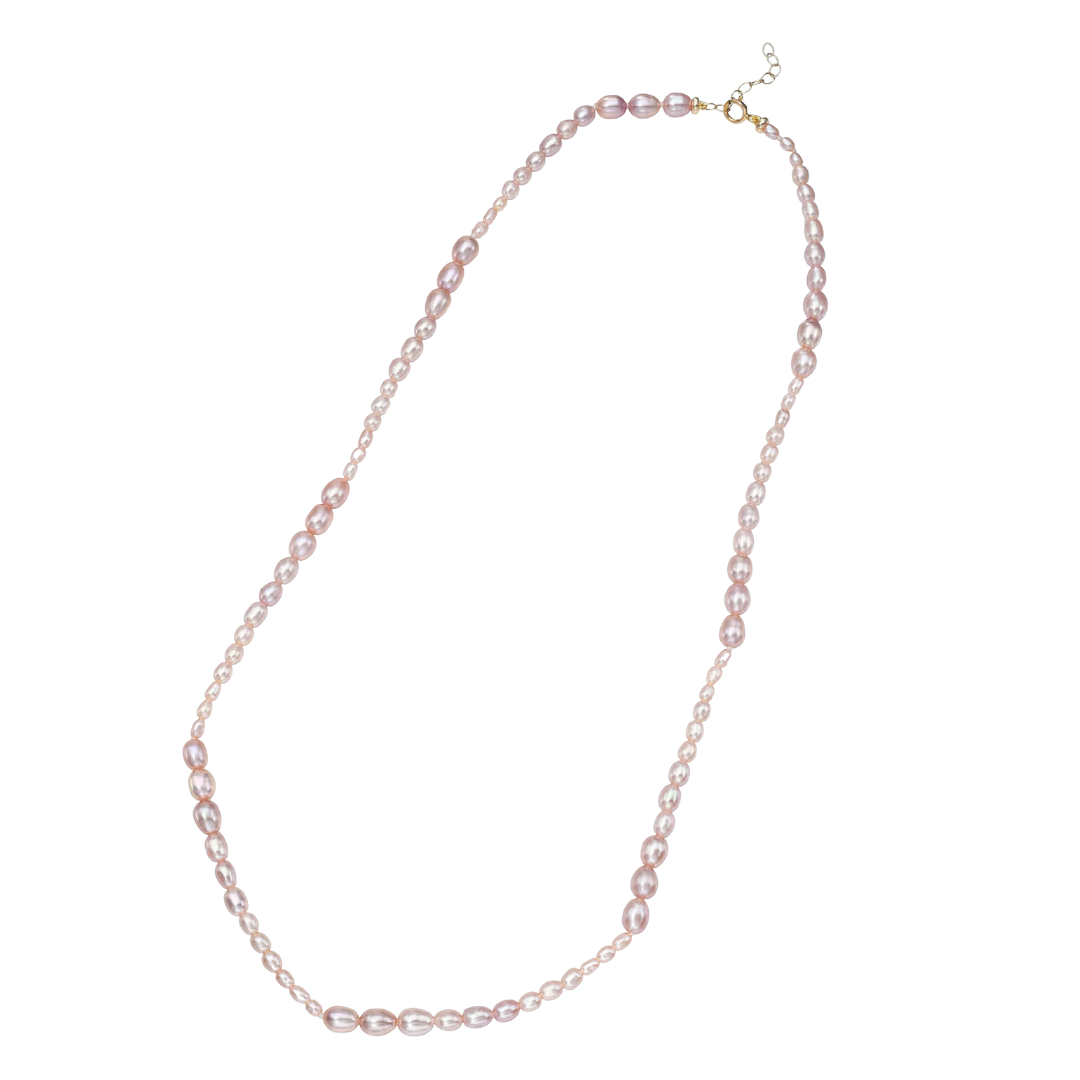 Dario Necklace - Pink — Wedding Day Edit