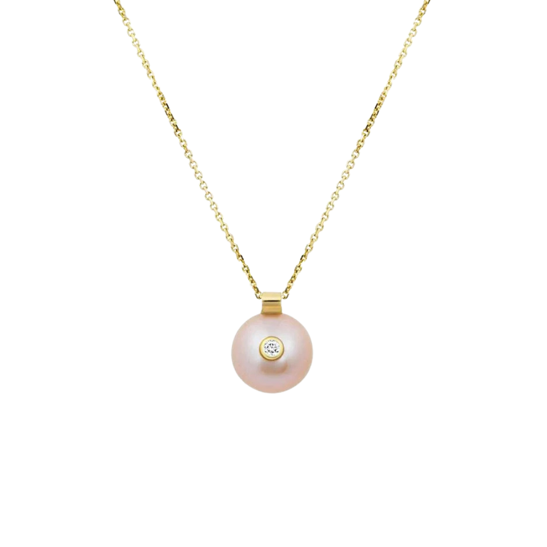 Everly Necklace - Pink — WHITE/SPACE Trunk Show