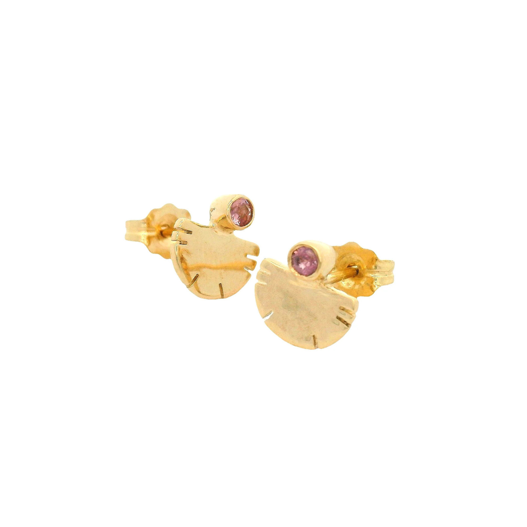 California Tourmaline Aquilla Studs — Young in the Mountains Residency
