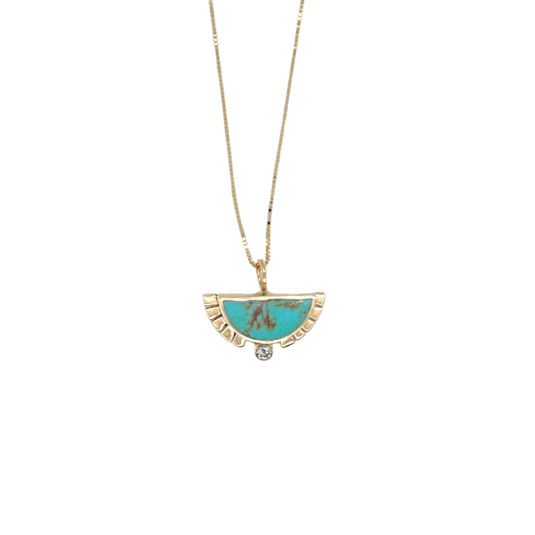 Rising Sol Turquoise Necklace