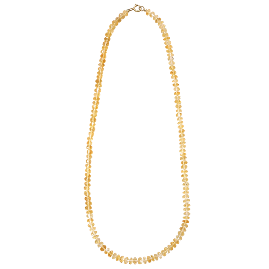 Citrine Beaded Necklace - Zahava Heirlooms Trunk Show