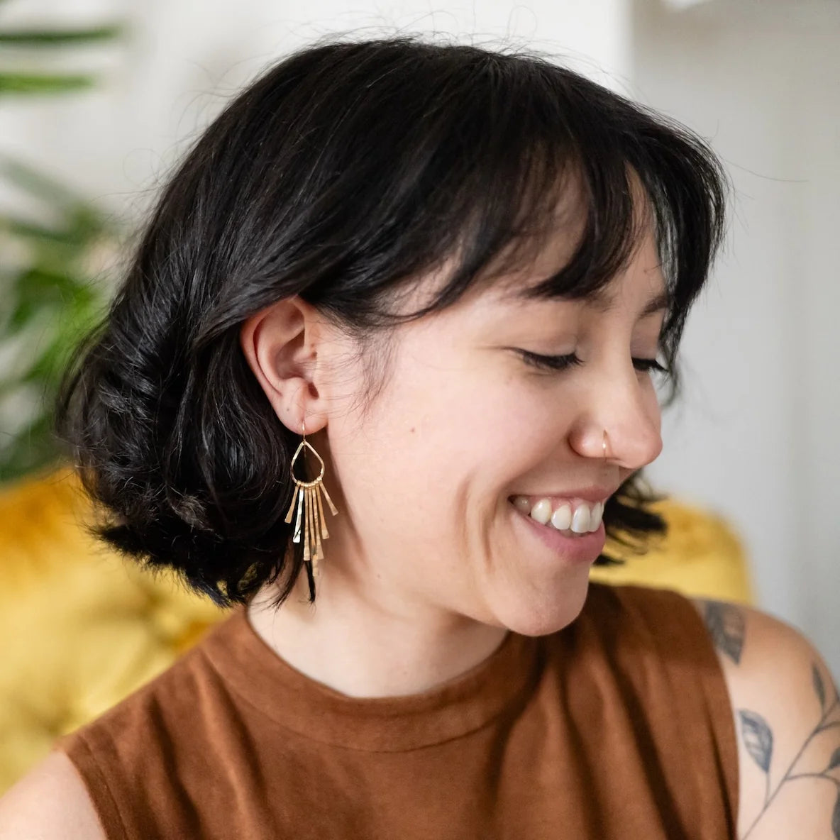 Zoe Earrings - Gold Fill