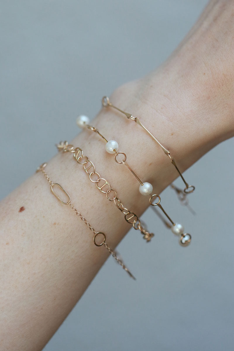 Bone Chain Bracelet - Melissa Joy Manning Residency