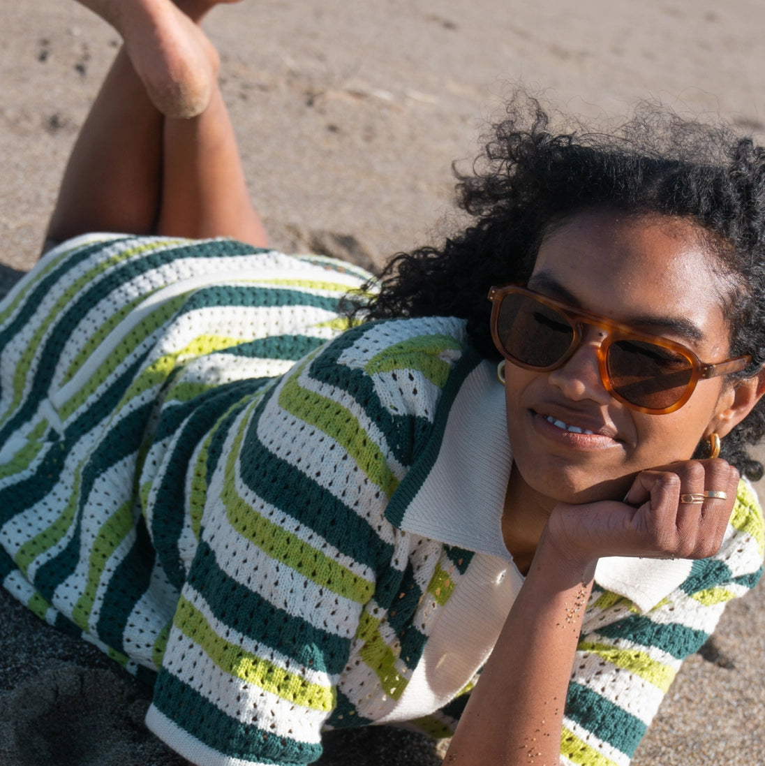 SARDINE Stevie Carmelo Glaze Sunglasses