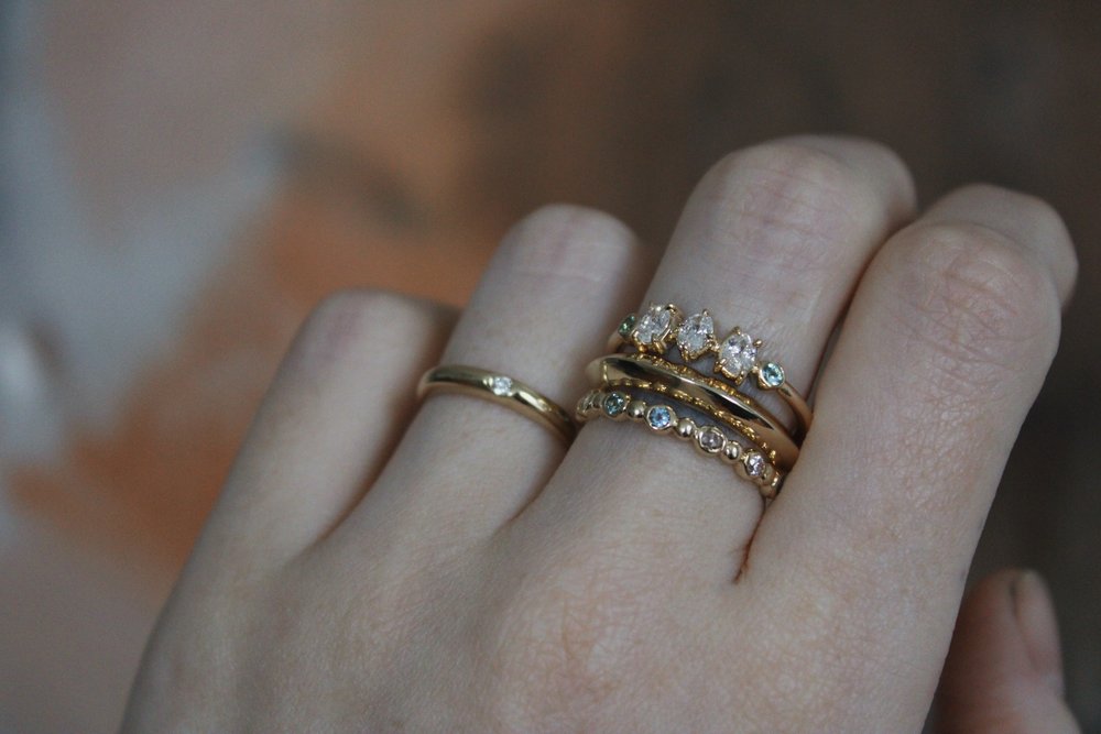 Diamond Barnes Ring