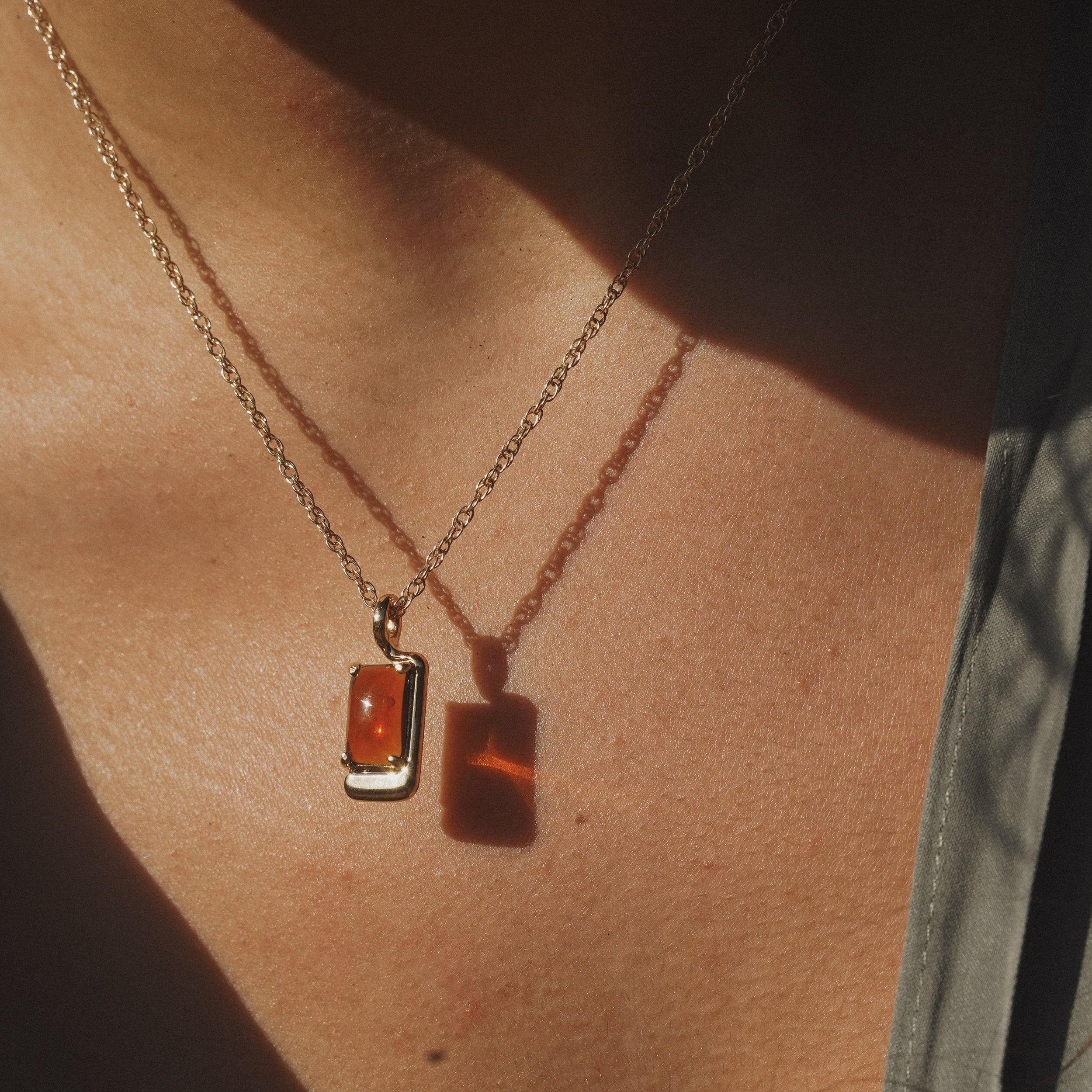 Foster Necklace - Brown