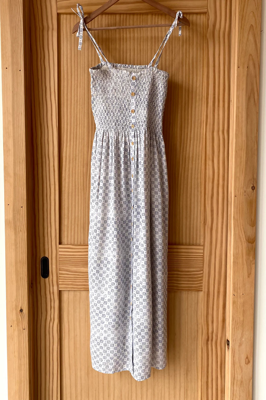 Santiago Sundress - Starlight Indigo
