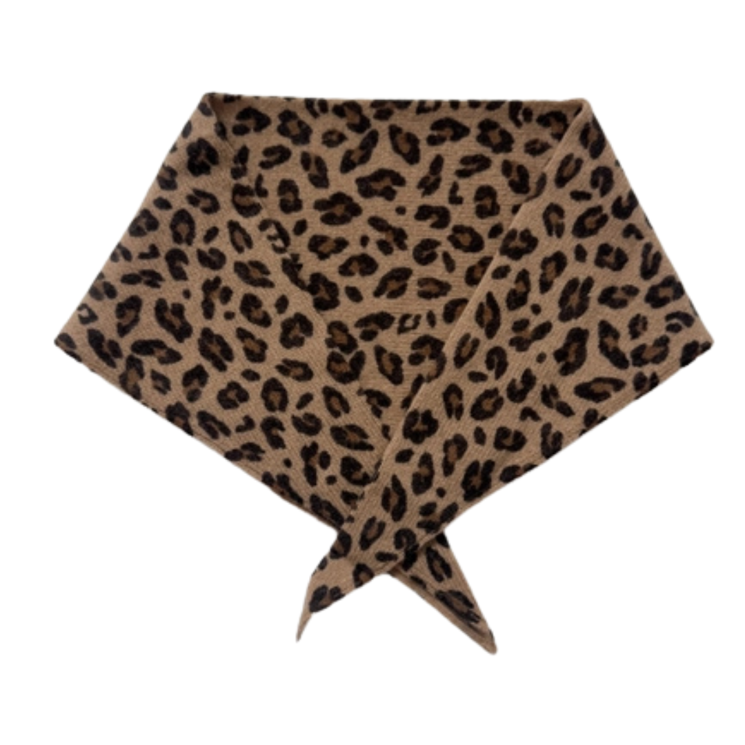 Cashmere Bandana - Leopard