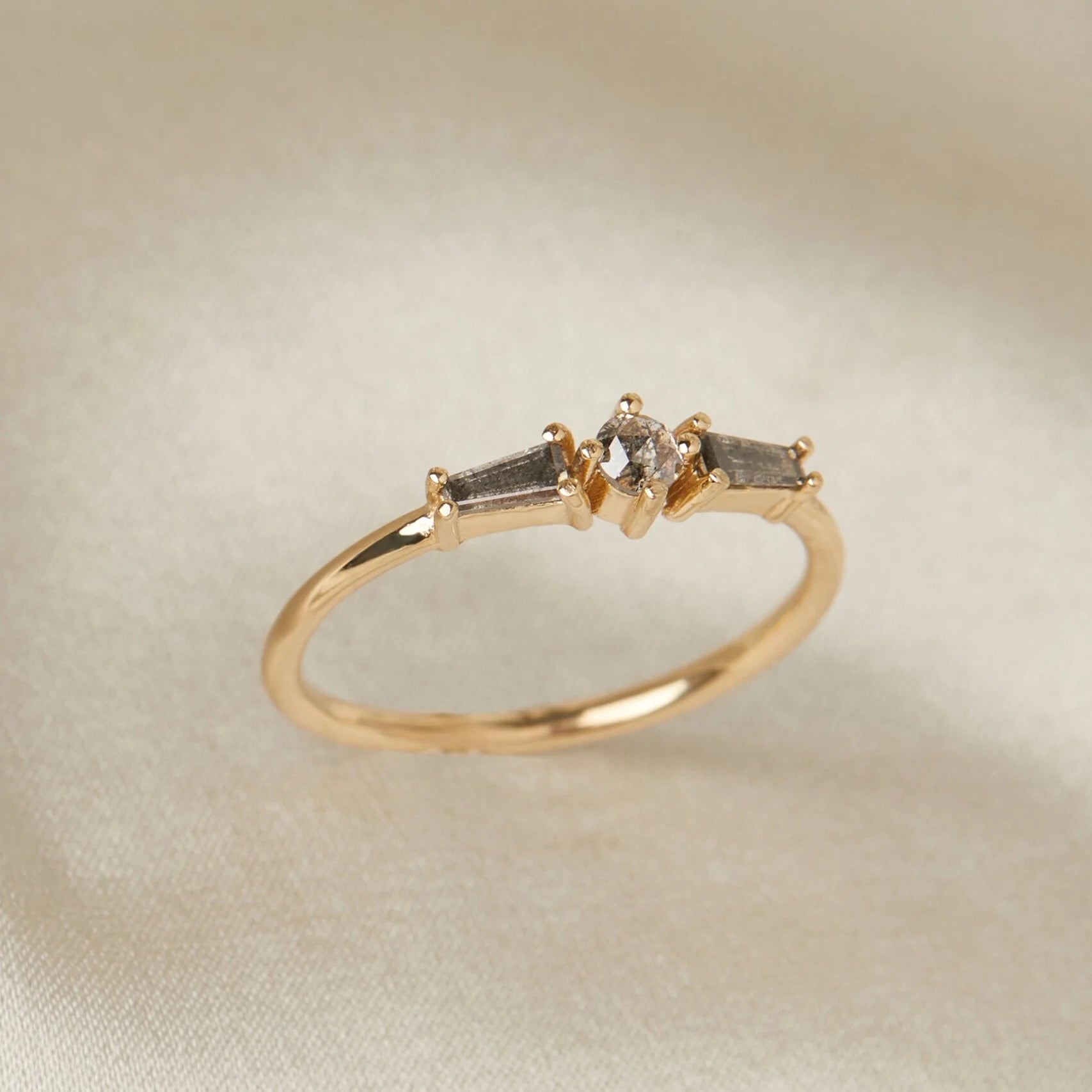 Augusta Ring - Salt and Pepper — Lindsay Lewis Trunk Show