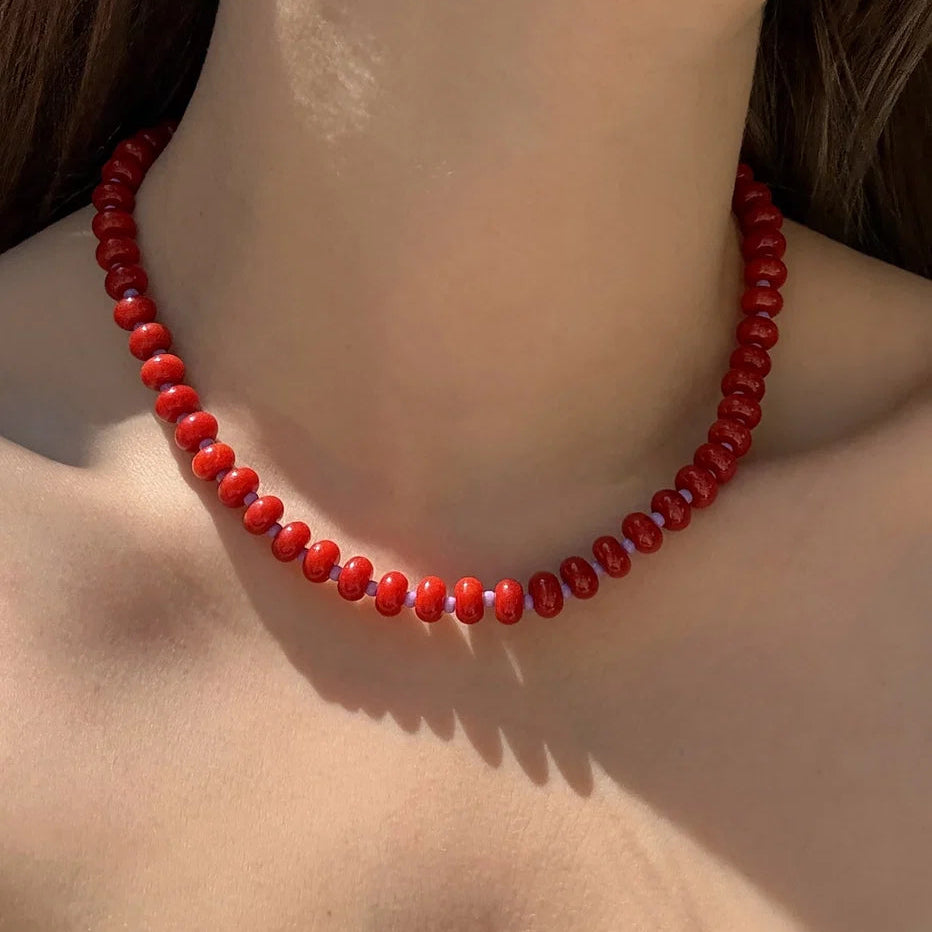 Macey Gemstone Necklace - Jaipur