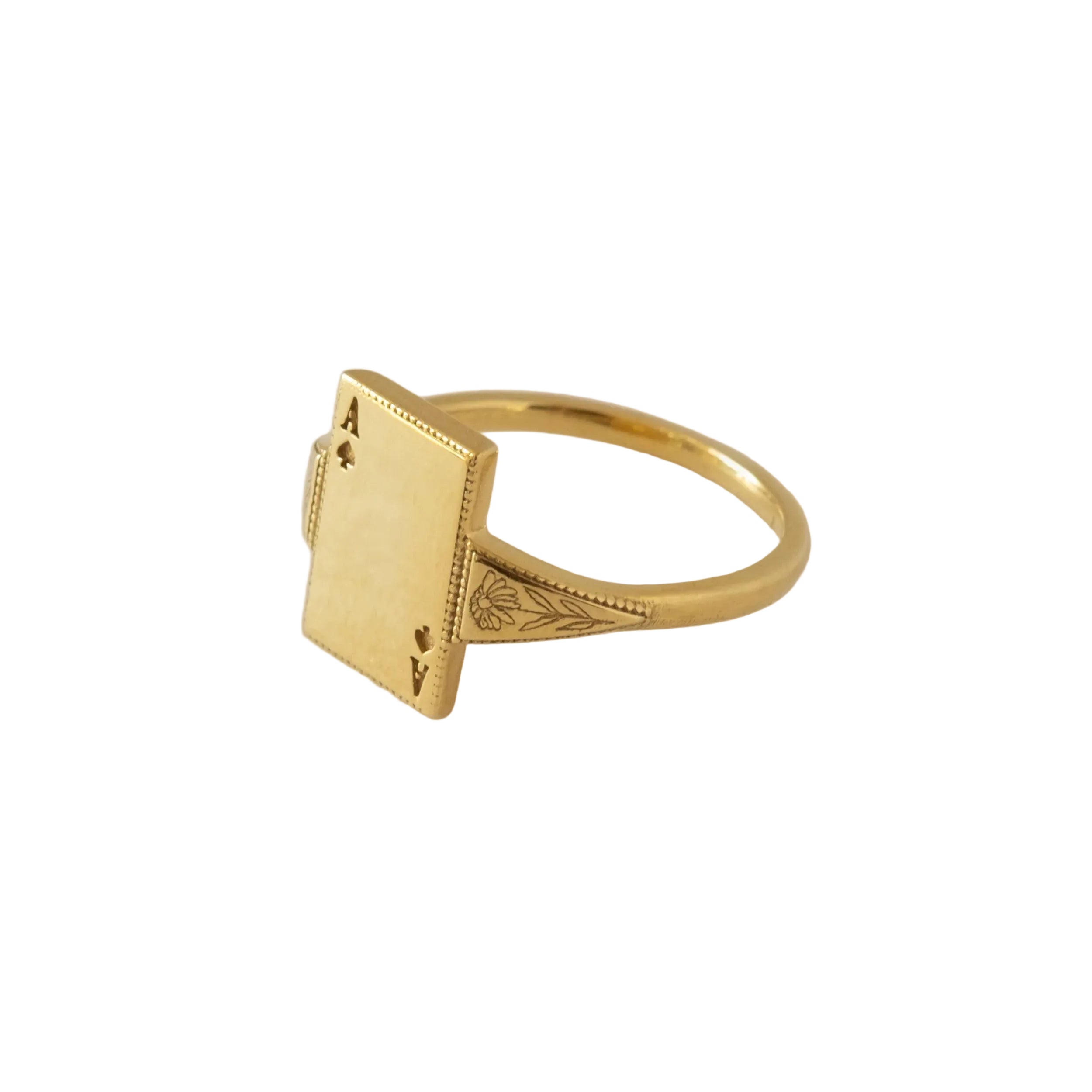 Ace of Spades Ring