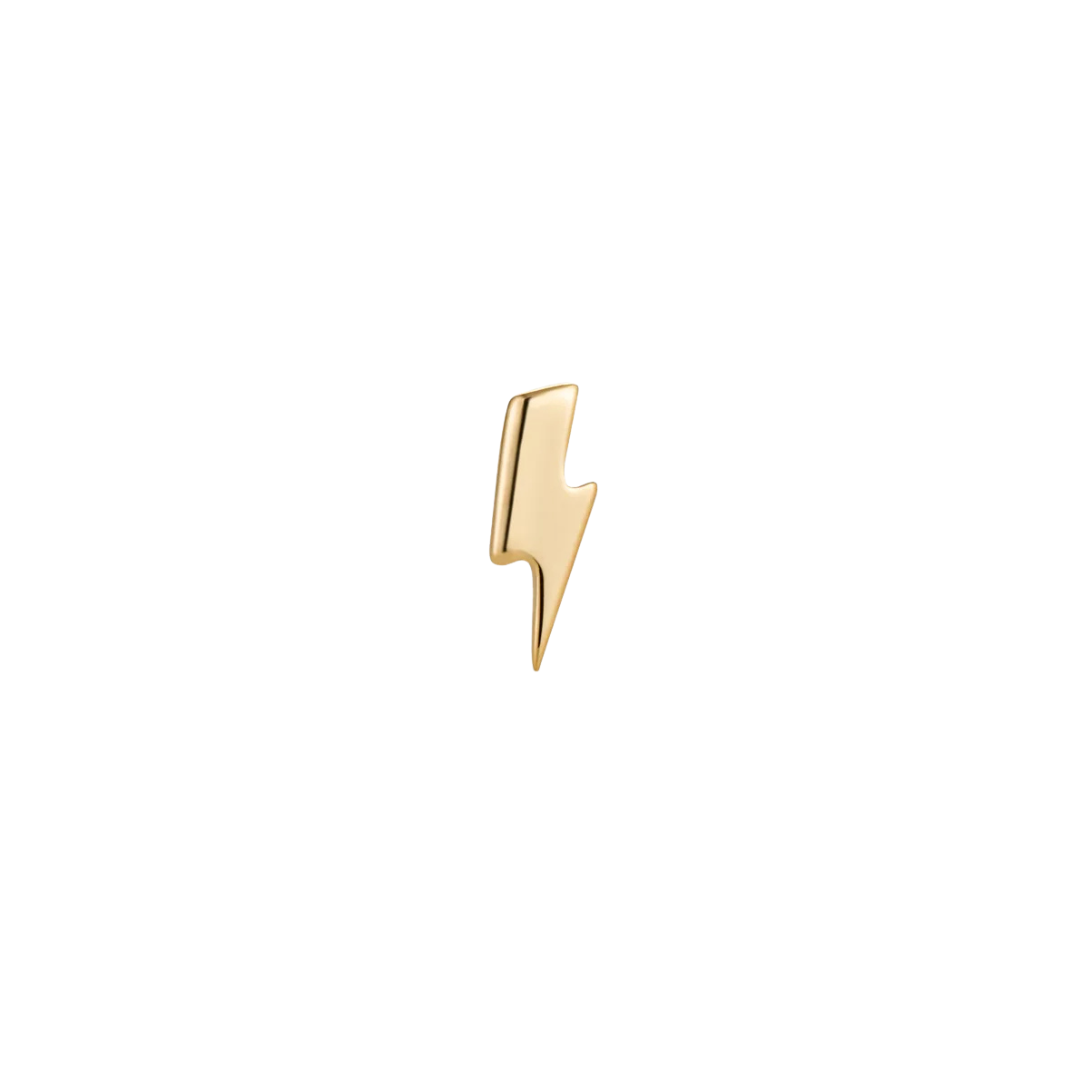 BOWIE Lightning Bolt Piercing Stud