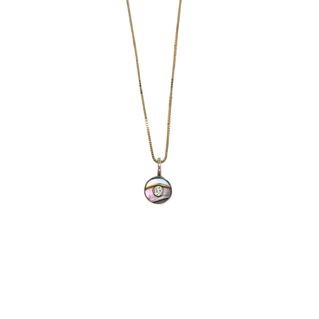 Shobu Necklace - Abalone Shell