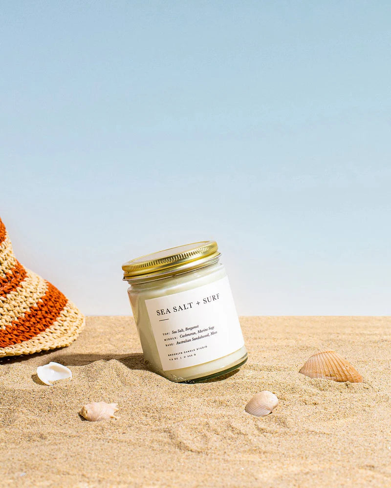 Sea Salt + Surf Jar Candle