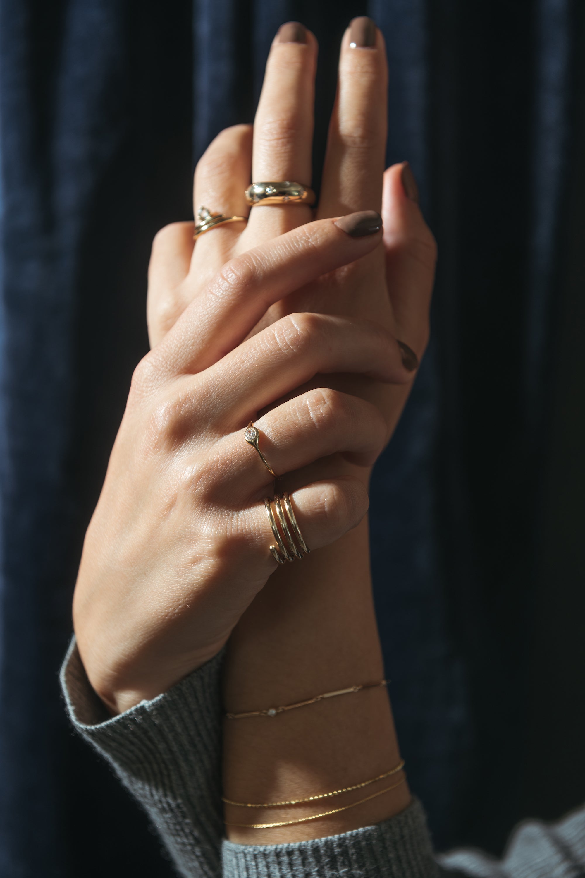 Mini Diamond Ascher Cut Ring