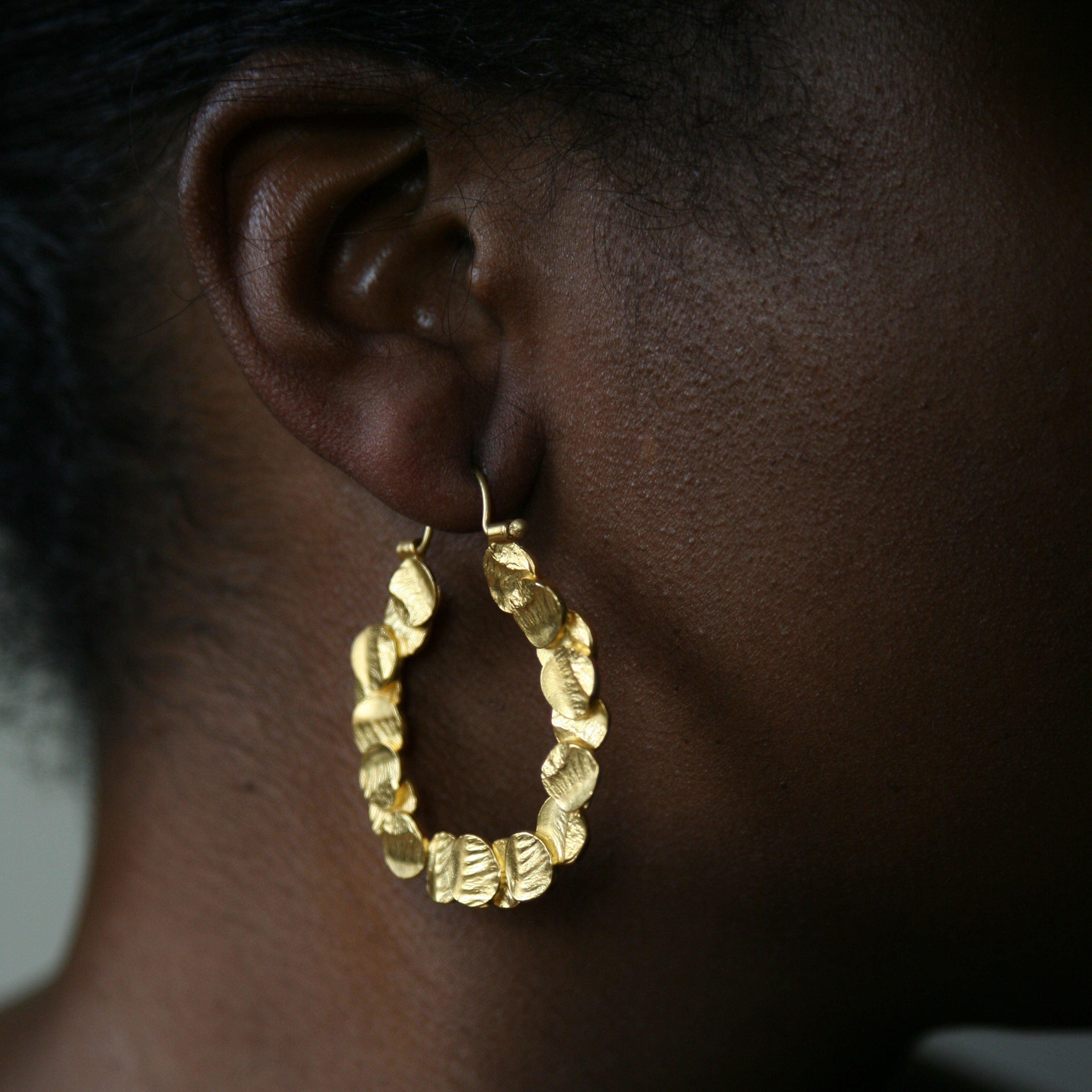 100 Circles Gold Hoop