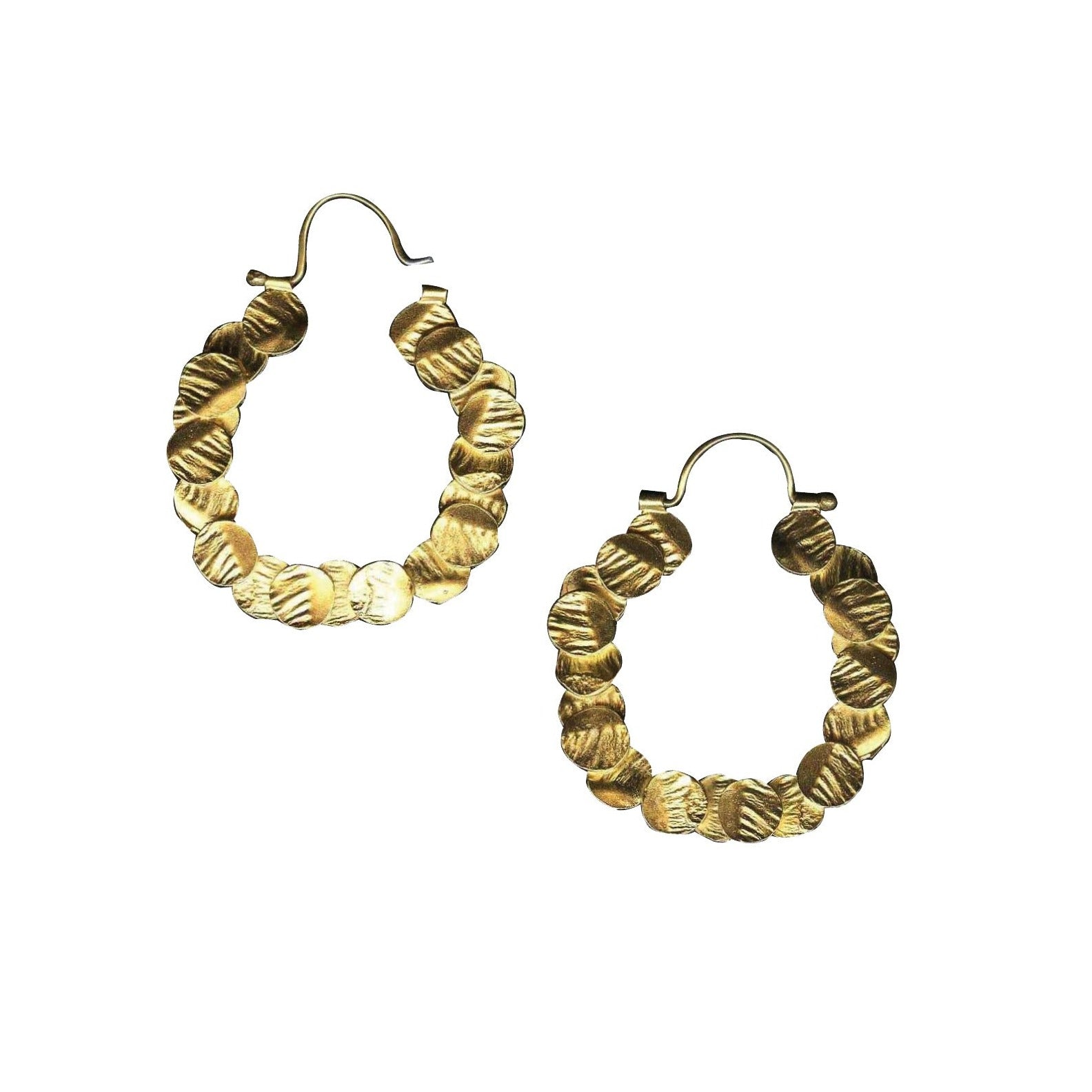 100 Circles Gold Hoop