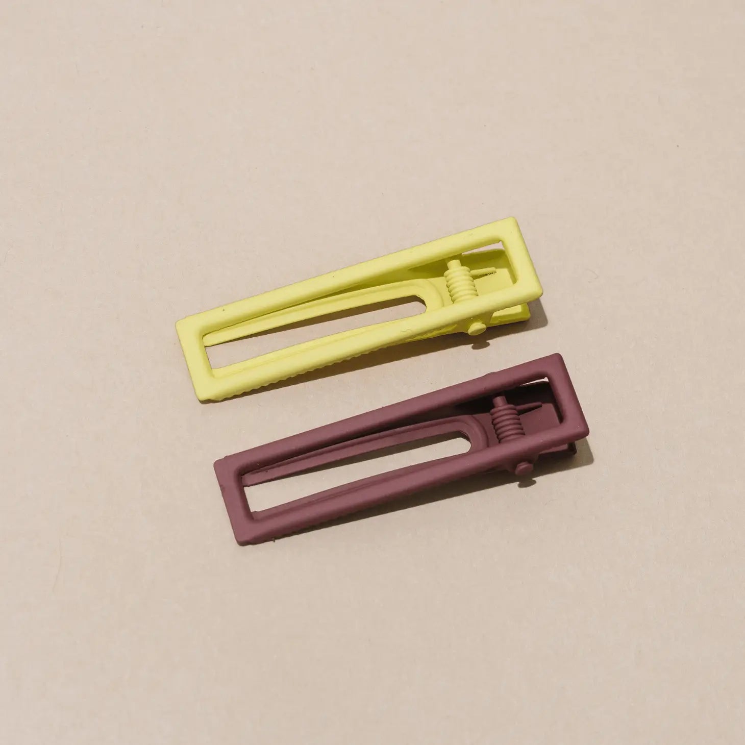 Hair Clips: Lu Lu In Mint + Chocolate