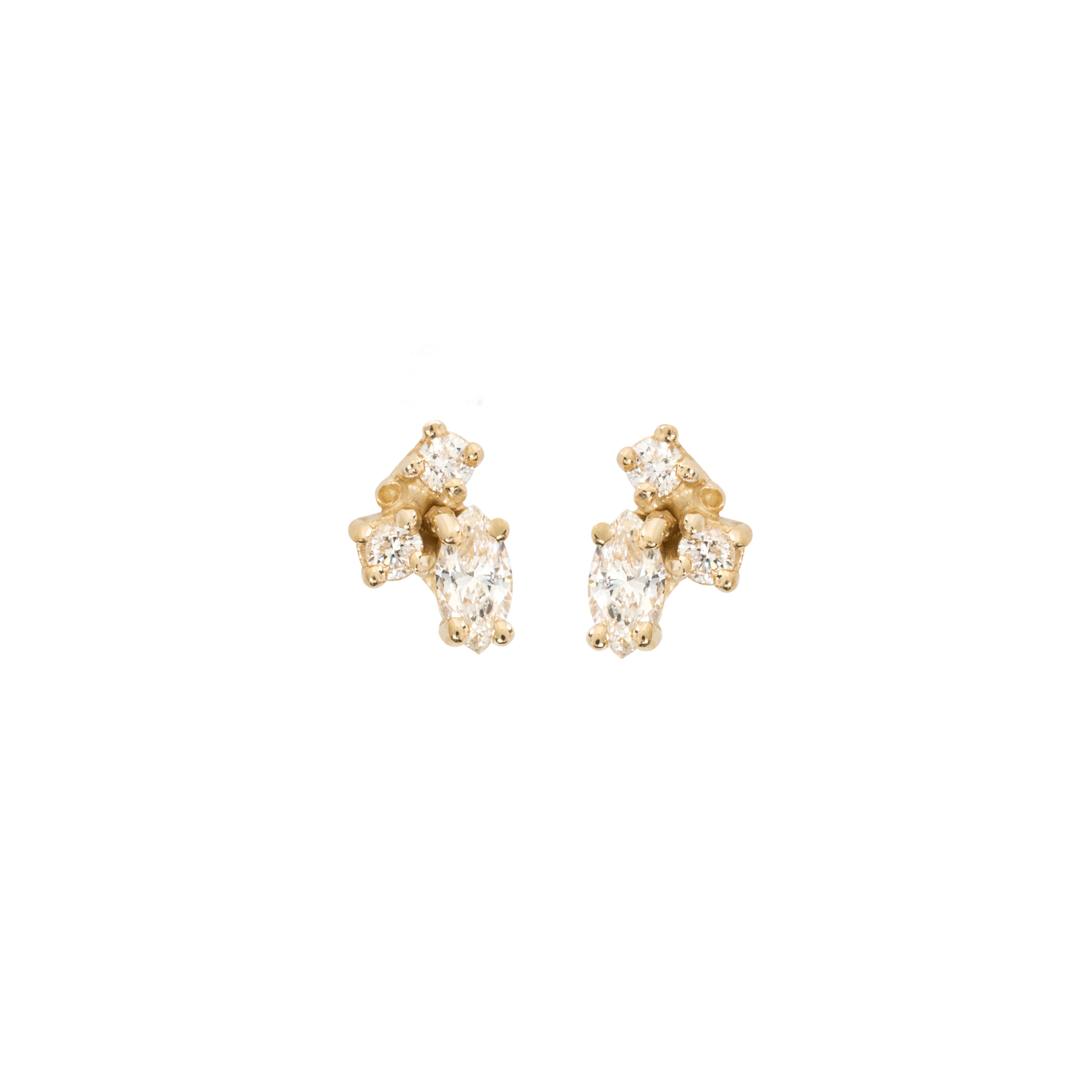 Birthstone Studs: Diamond (April)