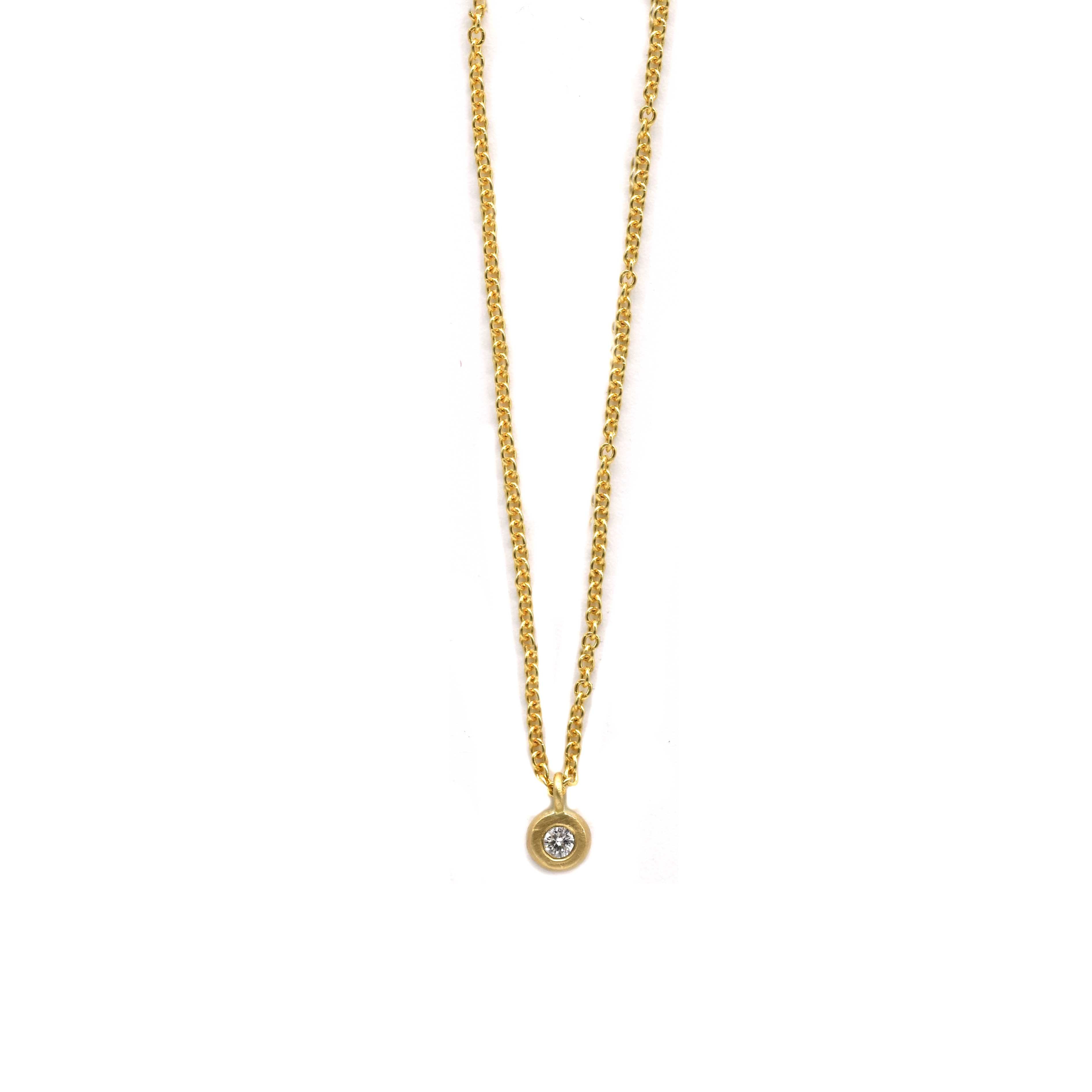 Diamond Drop Necklace