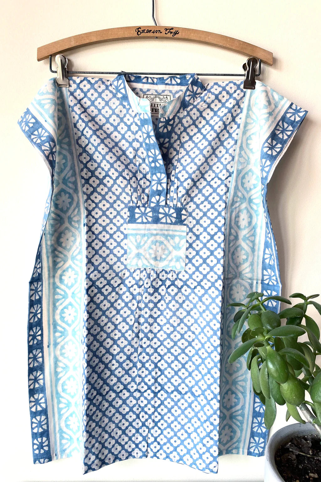 Little Fry Caftan - Daughters Blue Organic