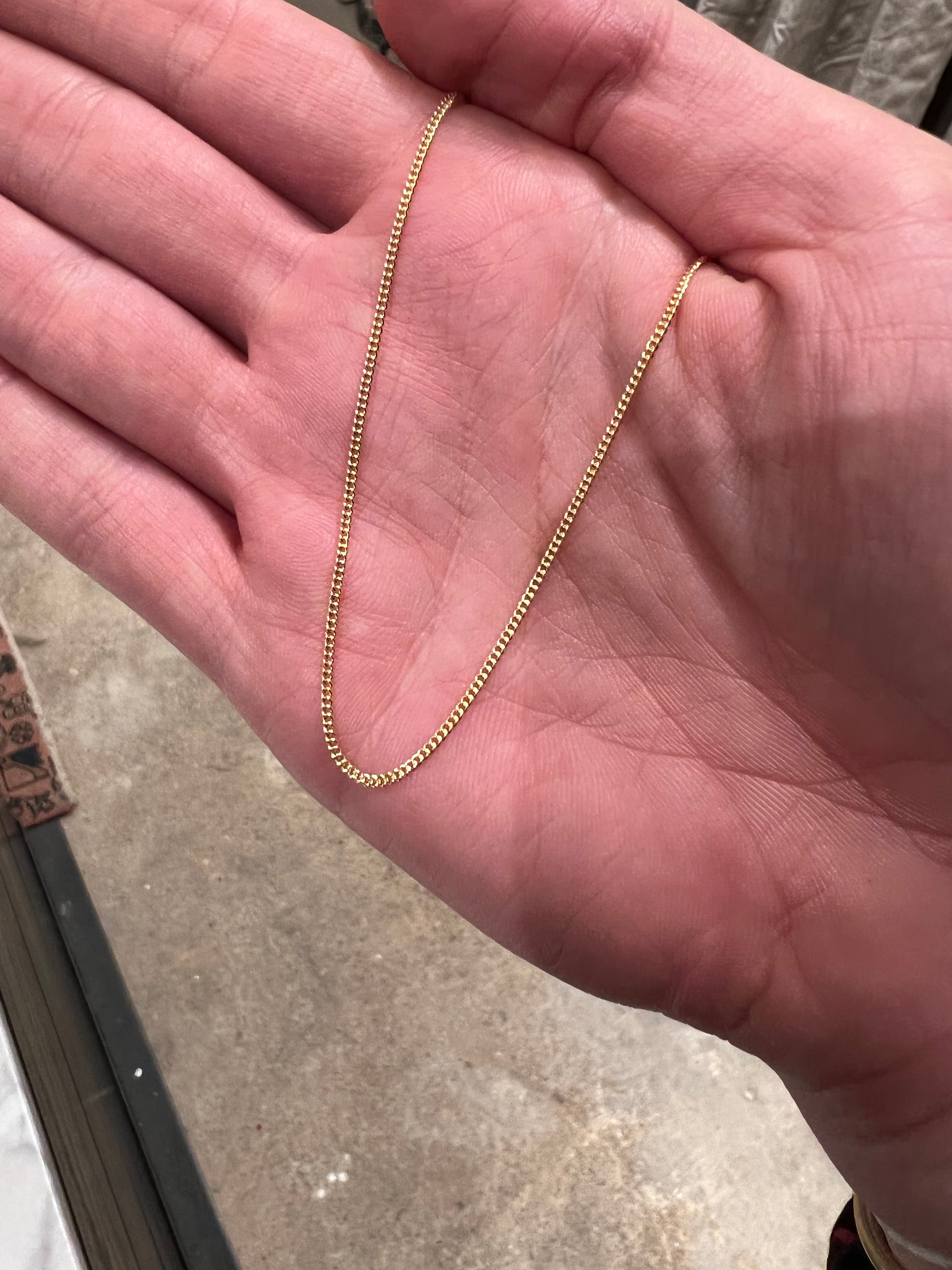 Goldfill Curb Chain 1.2mm