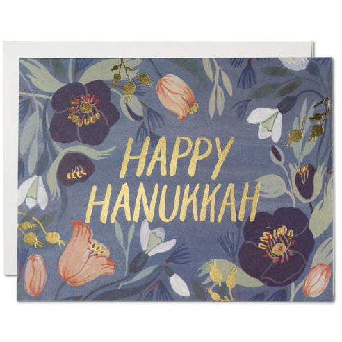 Happy Hanukkah Floral