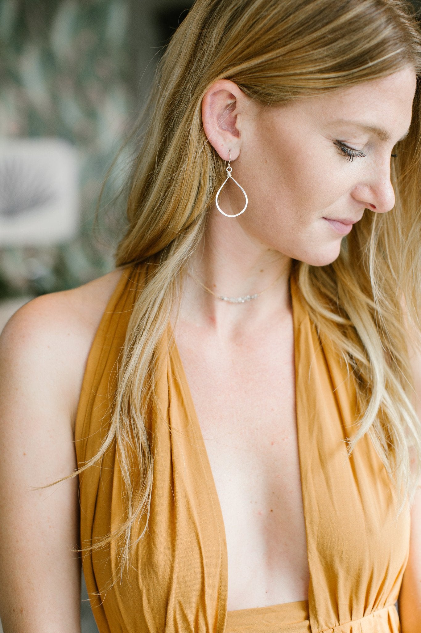 14k Goldfill Oval Hoop Earrings - Shelter Jewelry Shop DC