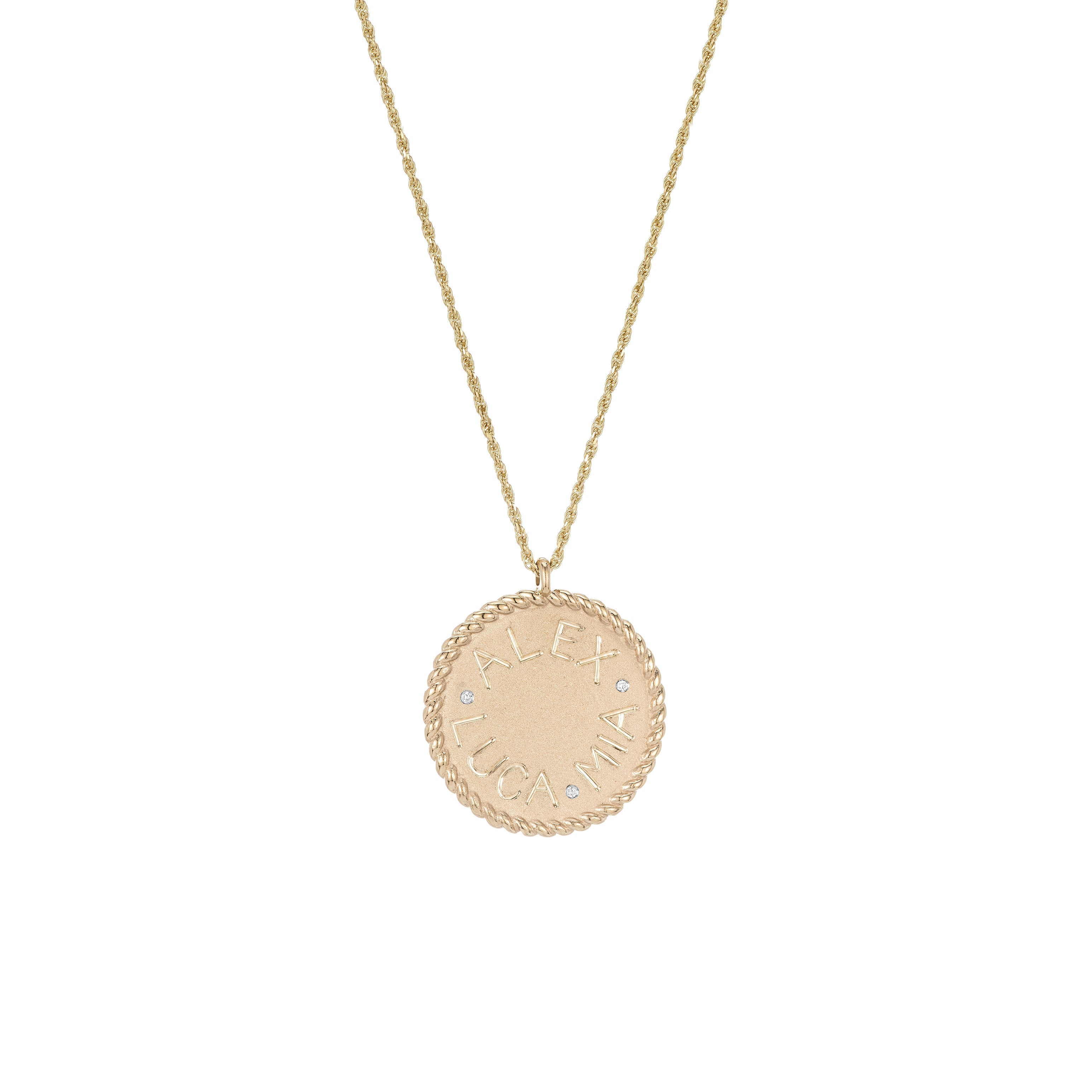 Imperial Disc Necklace — Customized + Collected Trunk Show