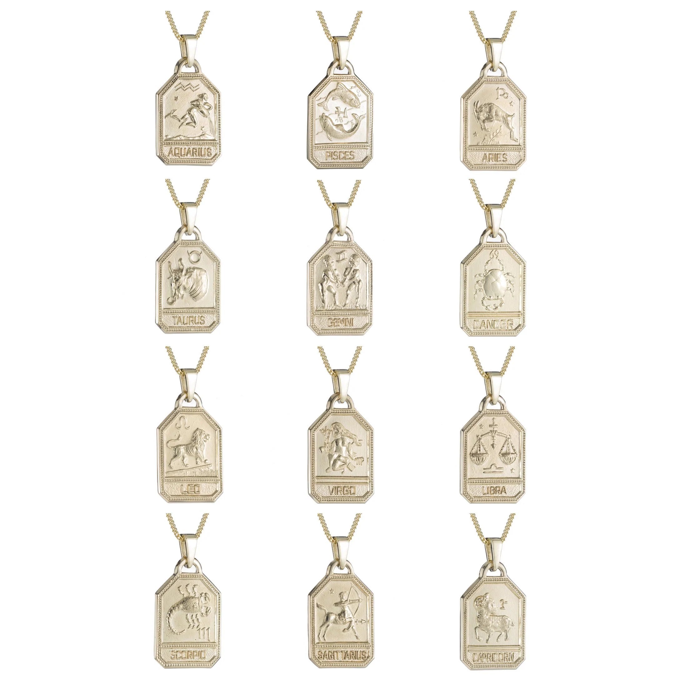 Zodiac Dog Tag Charm — Customized + Collected Trunk Show