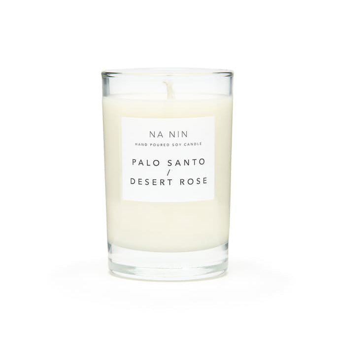 Palo Santo & Desert Rose Candle