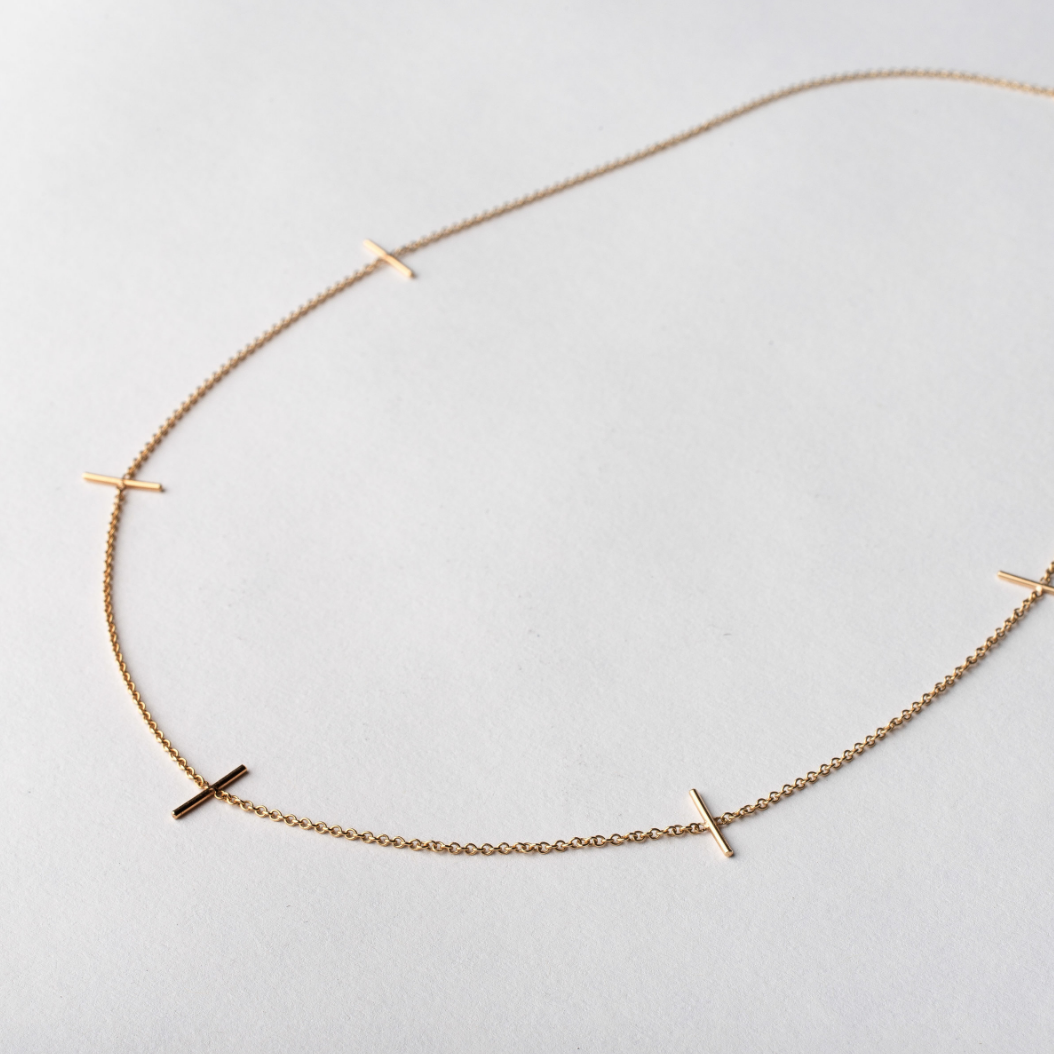 Multi Line Necklace
